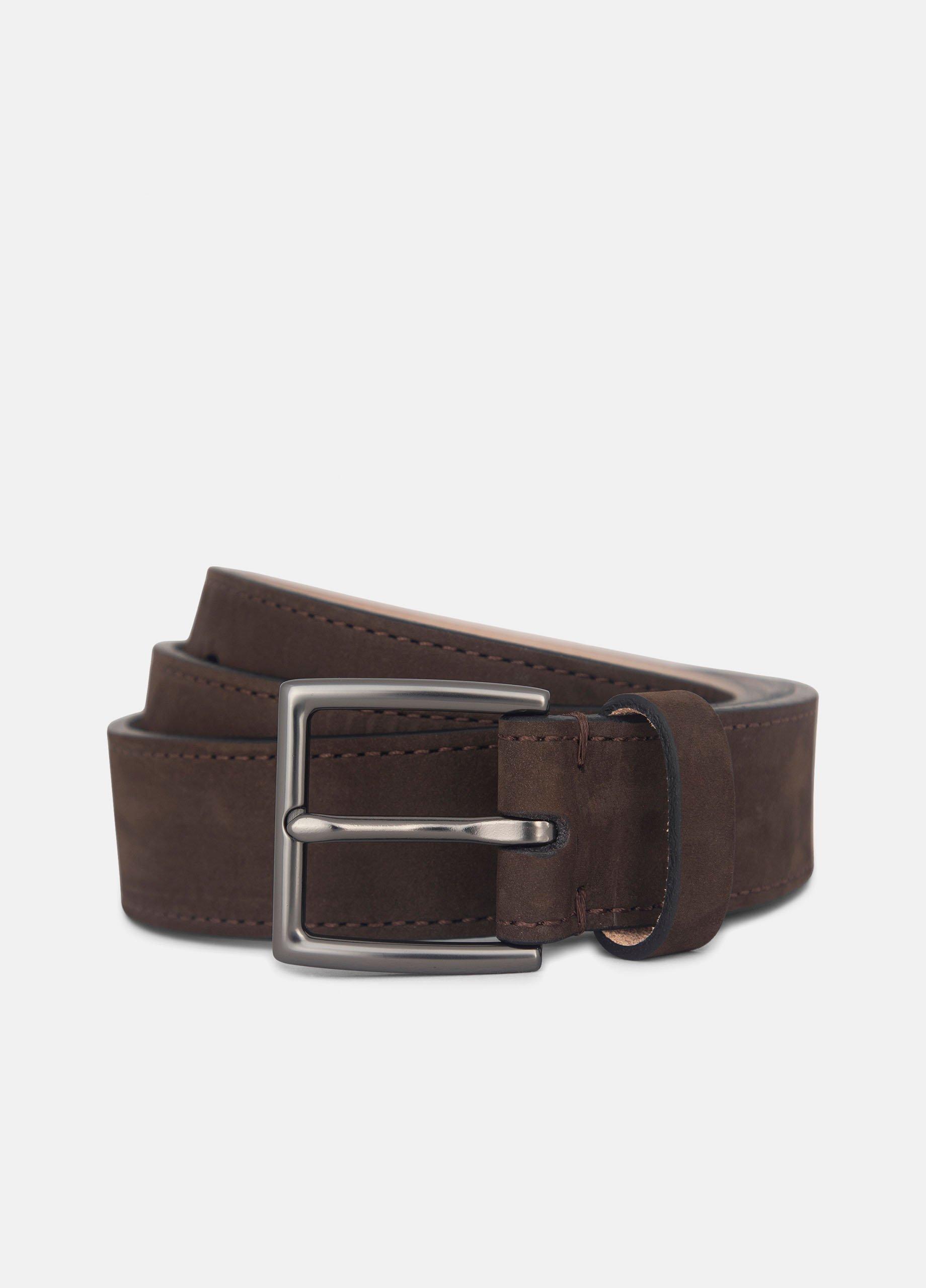 Men's 32mm Nubuck Leather Belt image number 0