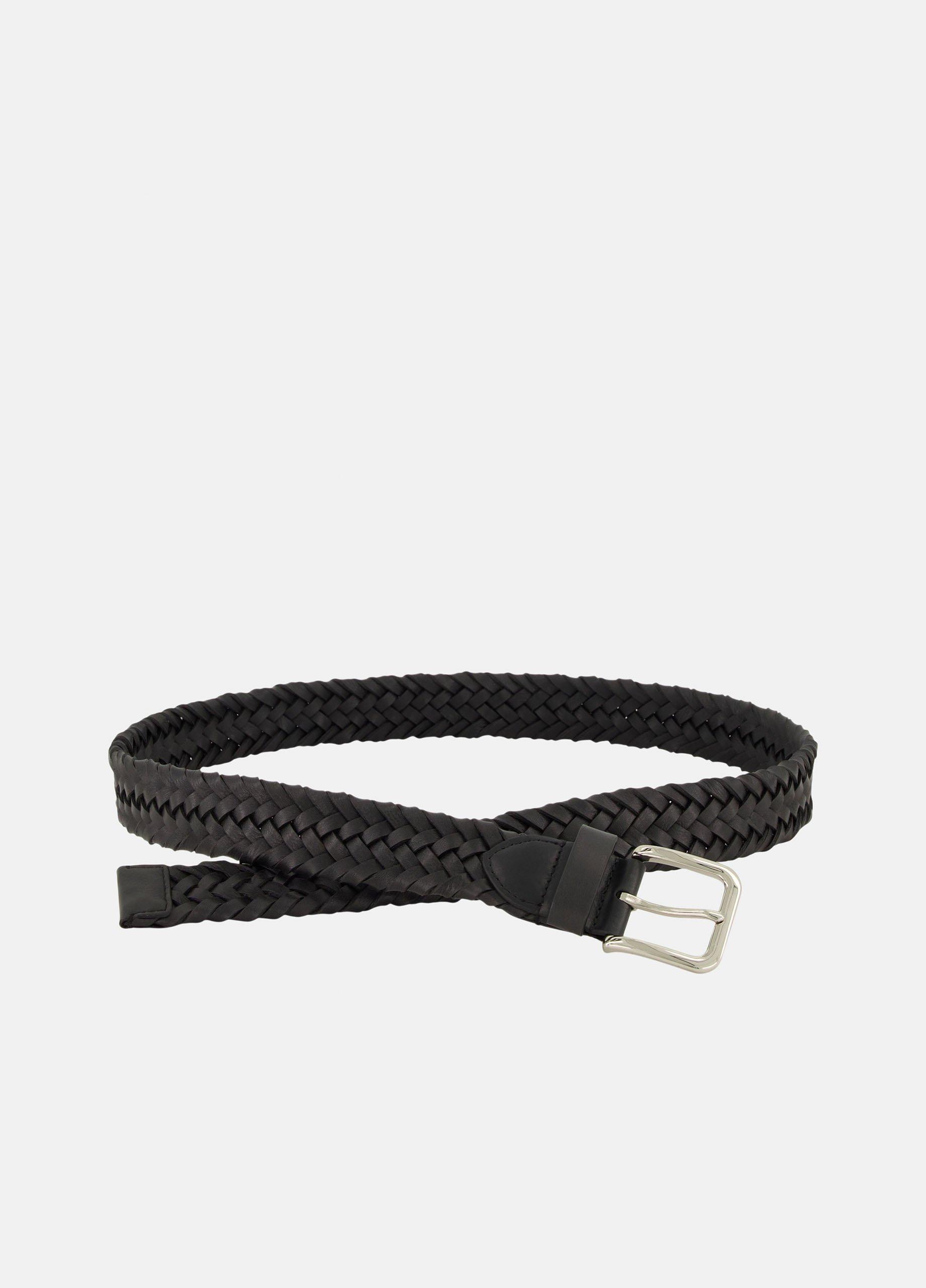 Men's Alex 35mm Woven Leather Belt image number 1