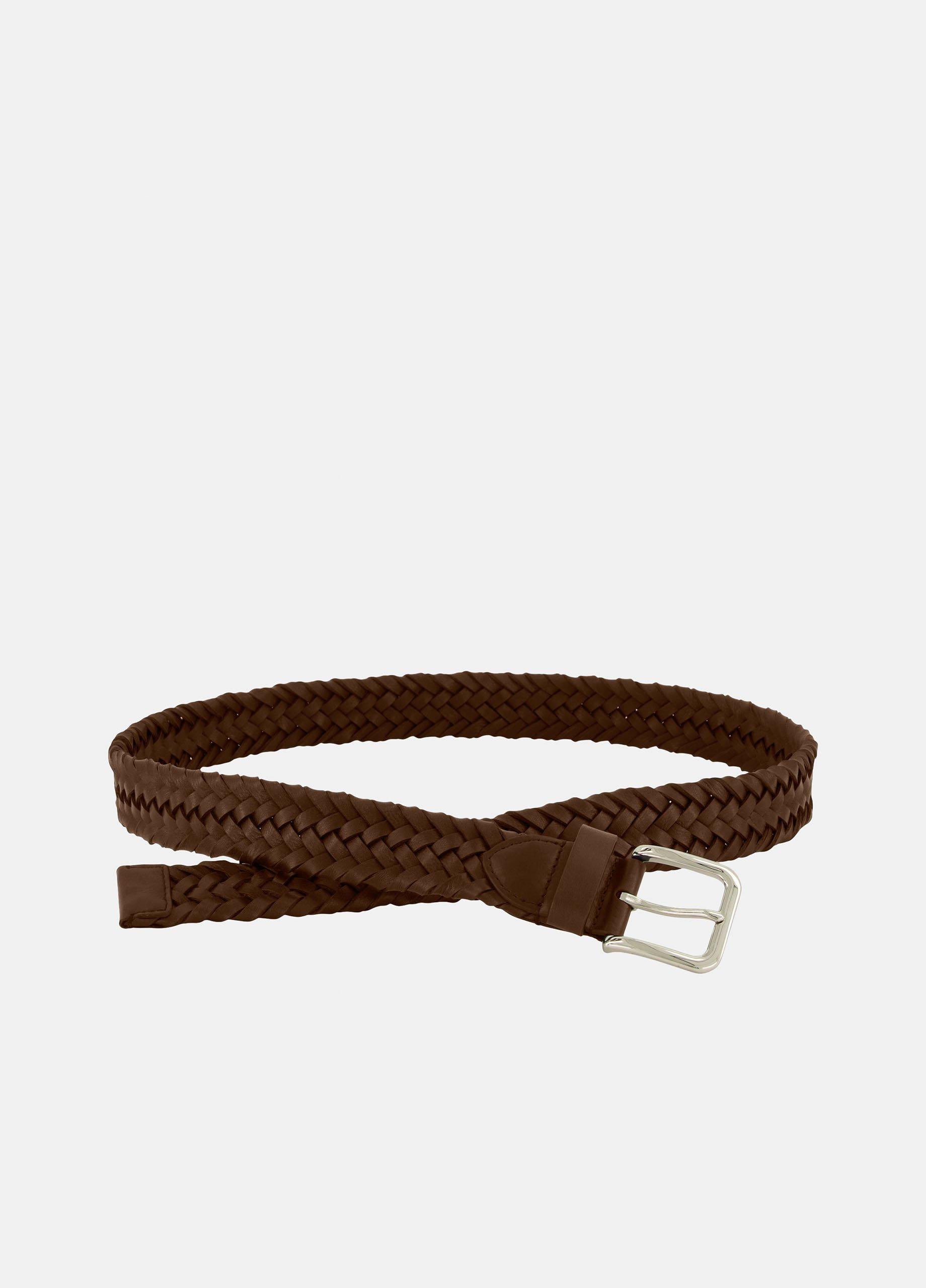 Men's Alex 35mm Woven Leather Belt image number 1