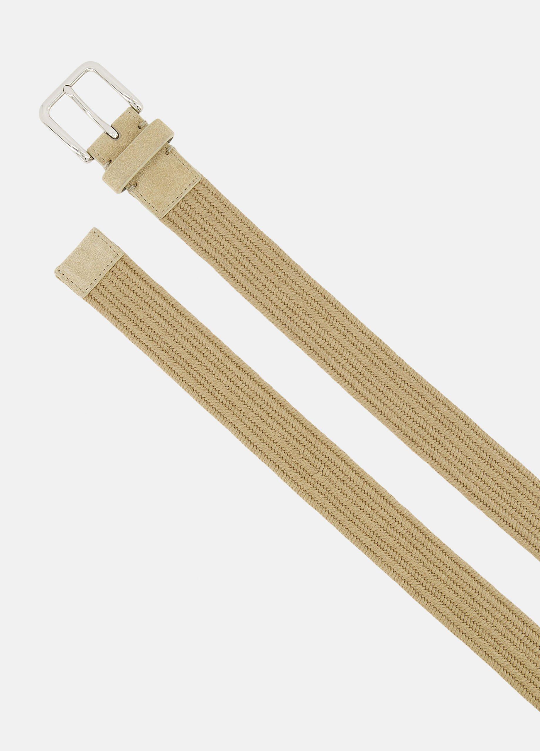 Men's Alex 32mm Woven Suede Belt image number 2