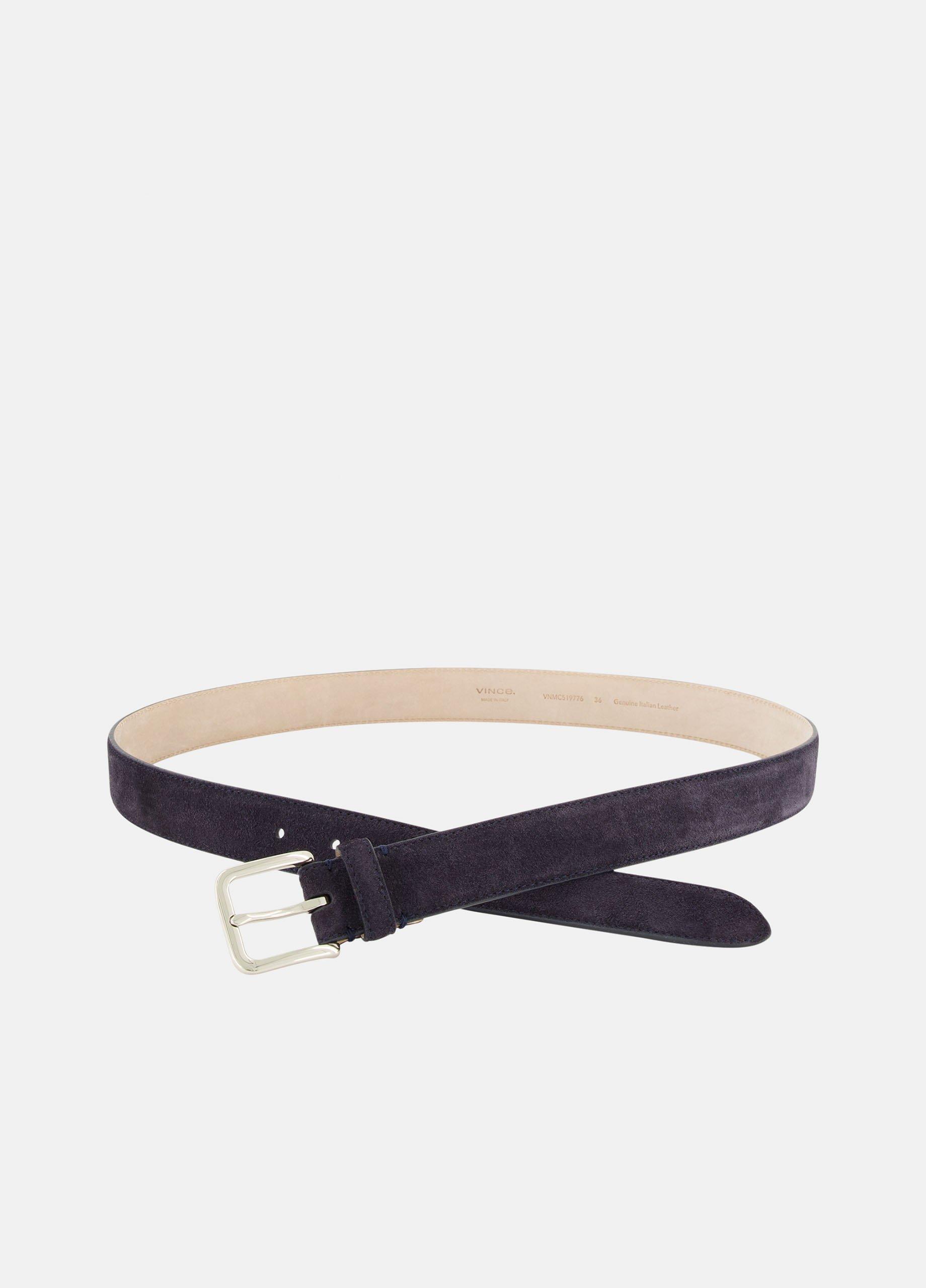 Men's Alex 30mm Stitched Suede Belt image number 1