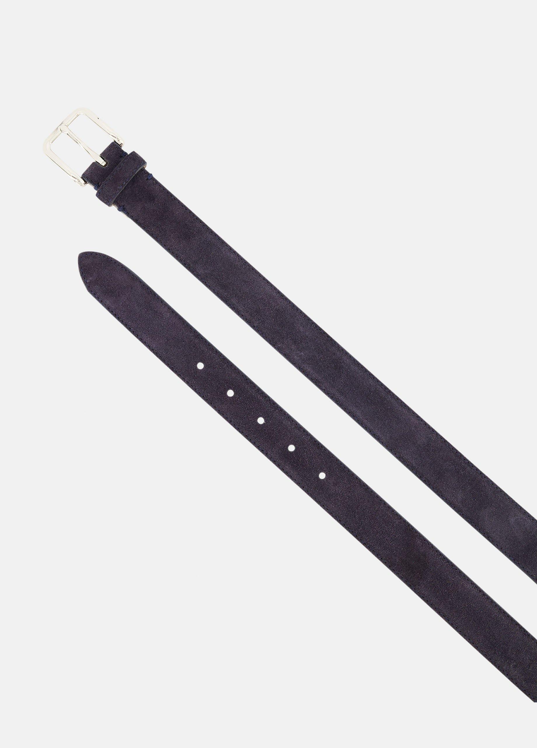 Men's Alex 30mm Stitched Suede Belt image number 2