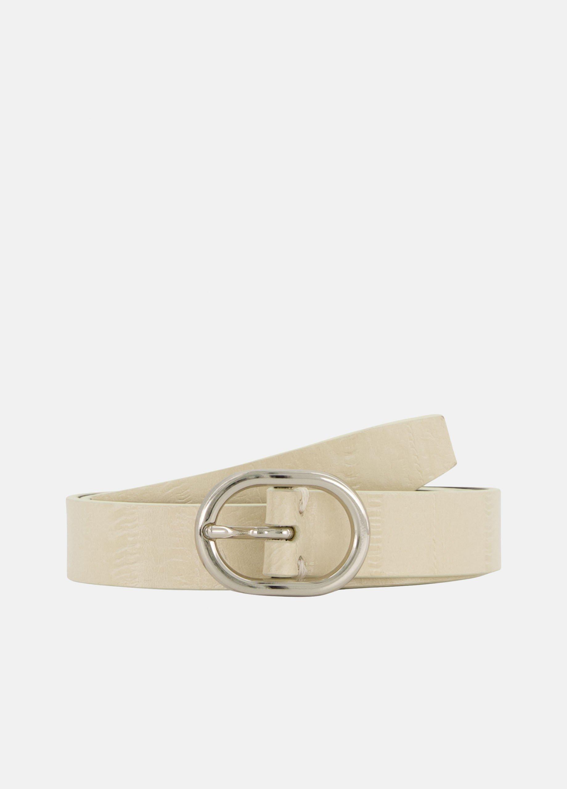 Women's Avery 20mm Eel-Embossed Leather Belt image number 0