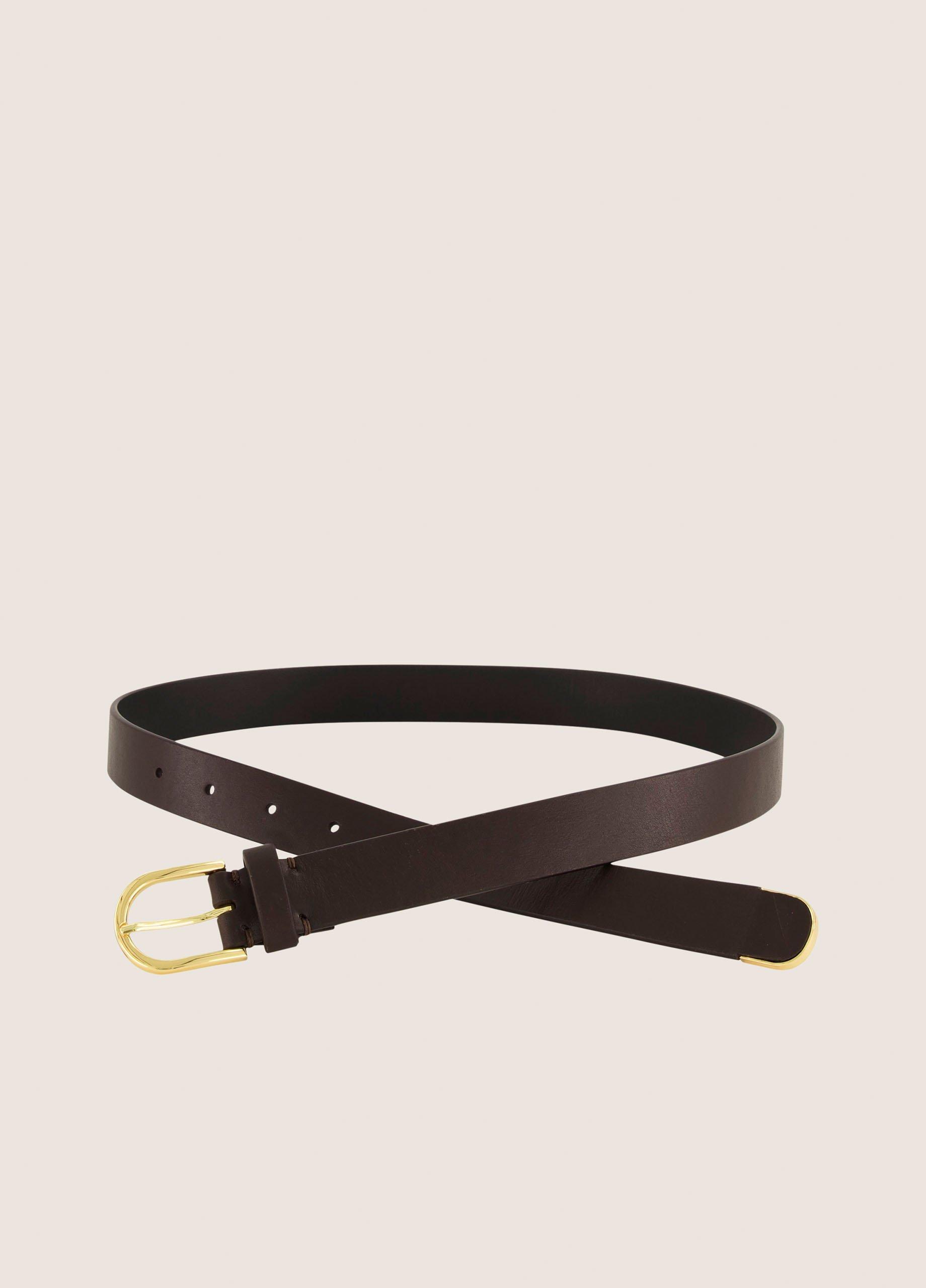 Women's Cora 25mm Metal-Tipped Leather Belt image number 1