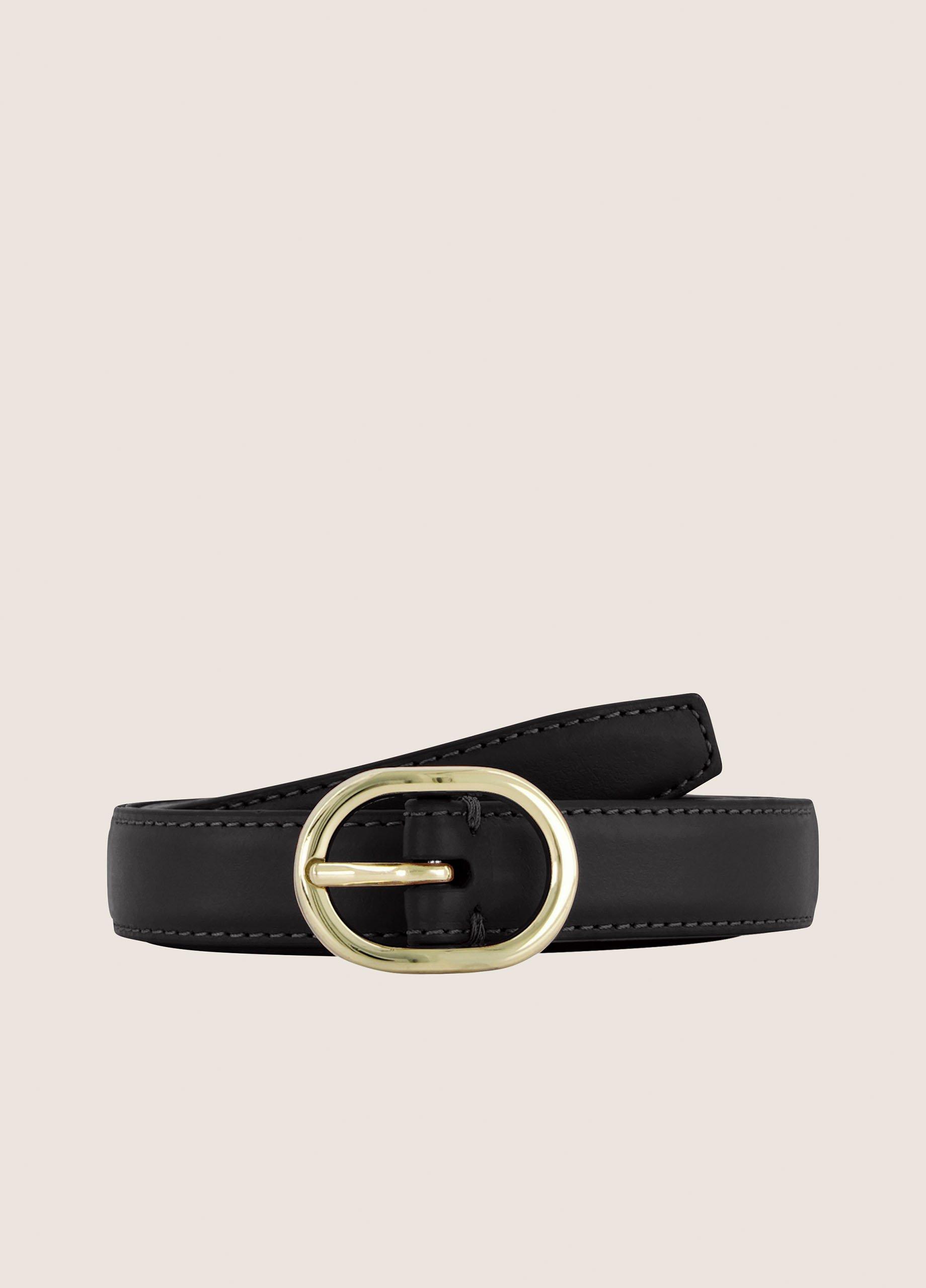 Women's Avery 20mm Stitched Leather Belt image number 0