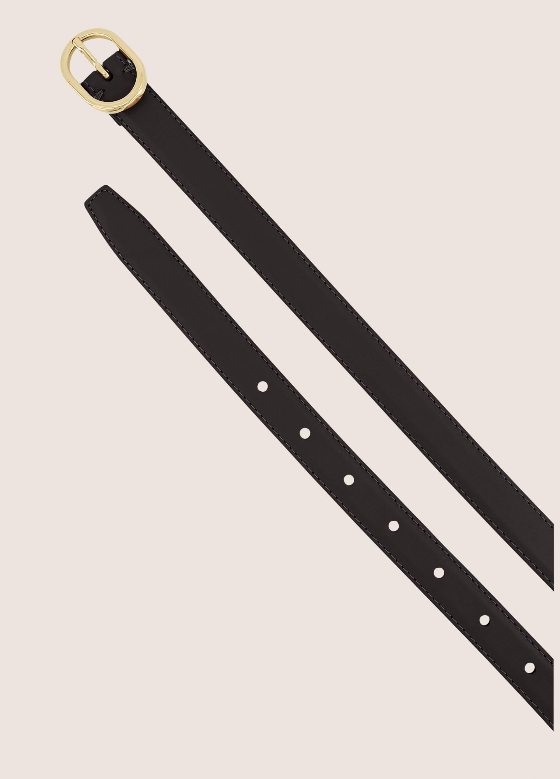 Women's Avery 20mm Stitched Leather Belt image number 2
