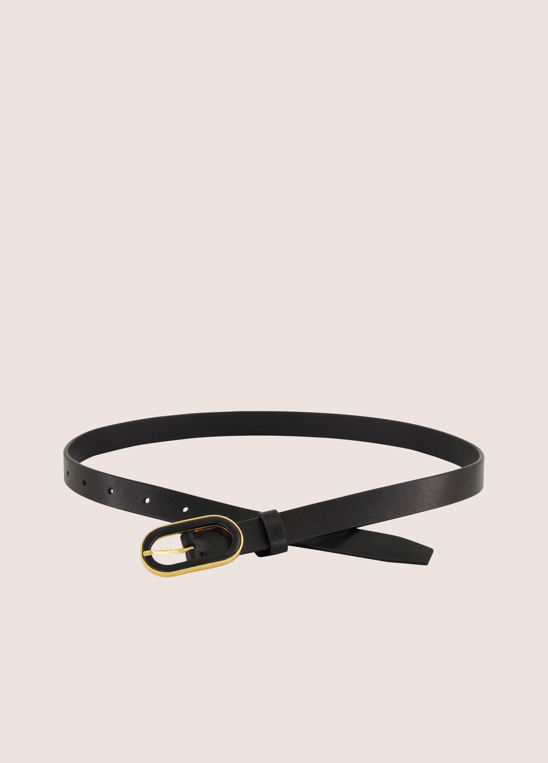 Women's 20mm Leather-Inlay Buckle Belt image number 1