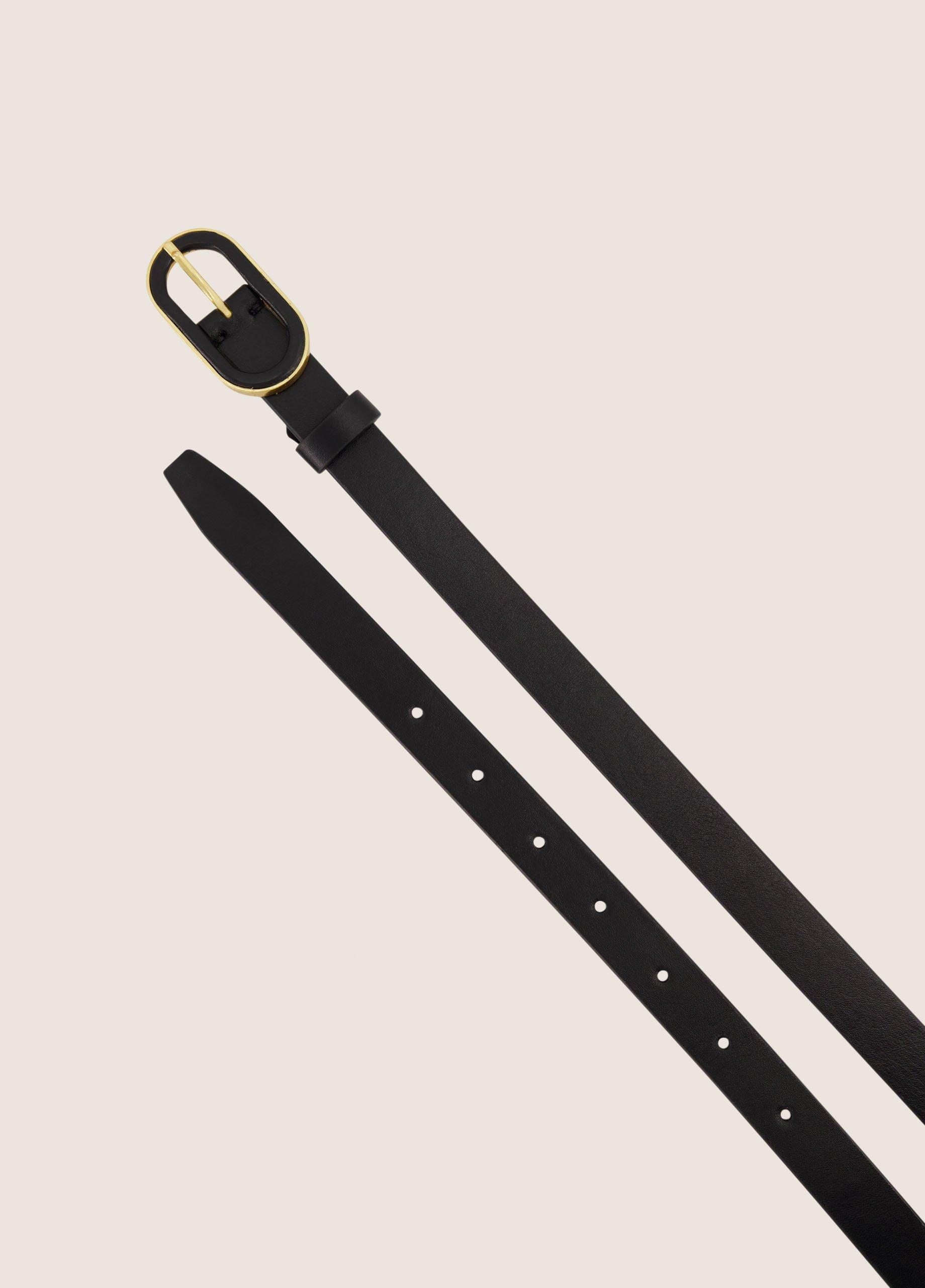 Women's 20mm Leather-Inlay Buckle Belt image number 2
