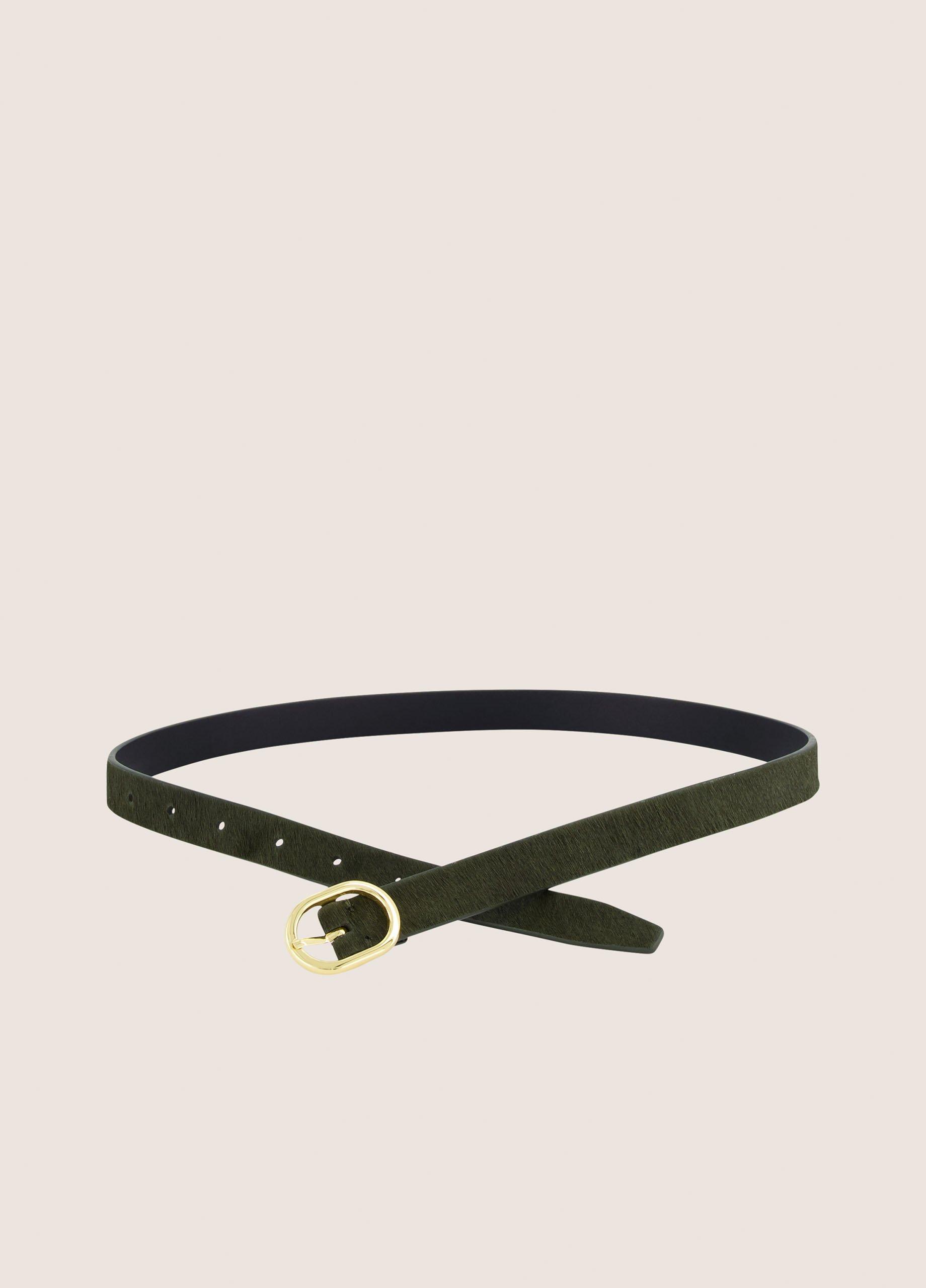 Women's Avery 20mm Calf Hair Belt image number 1