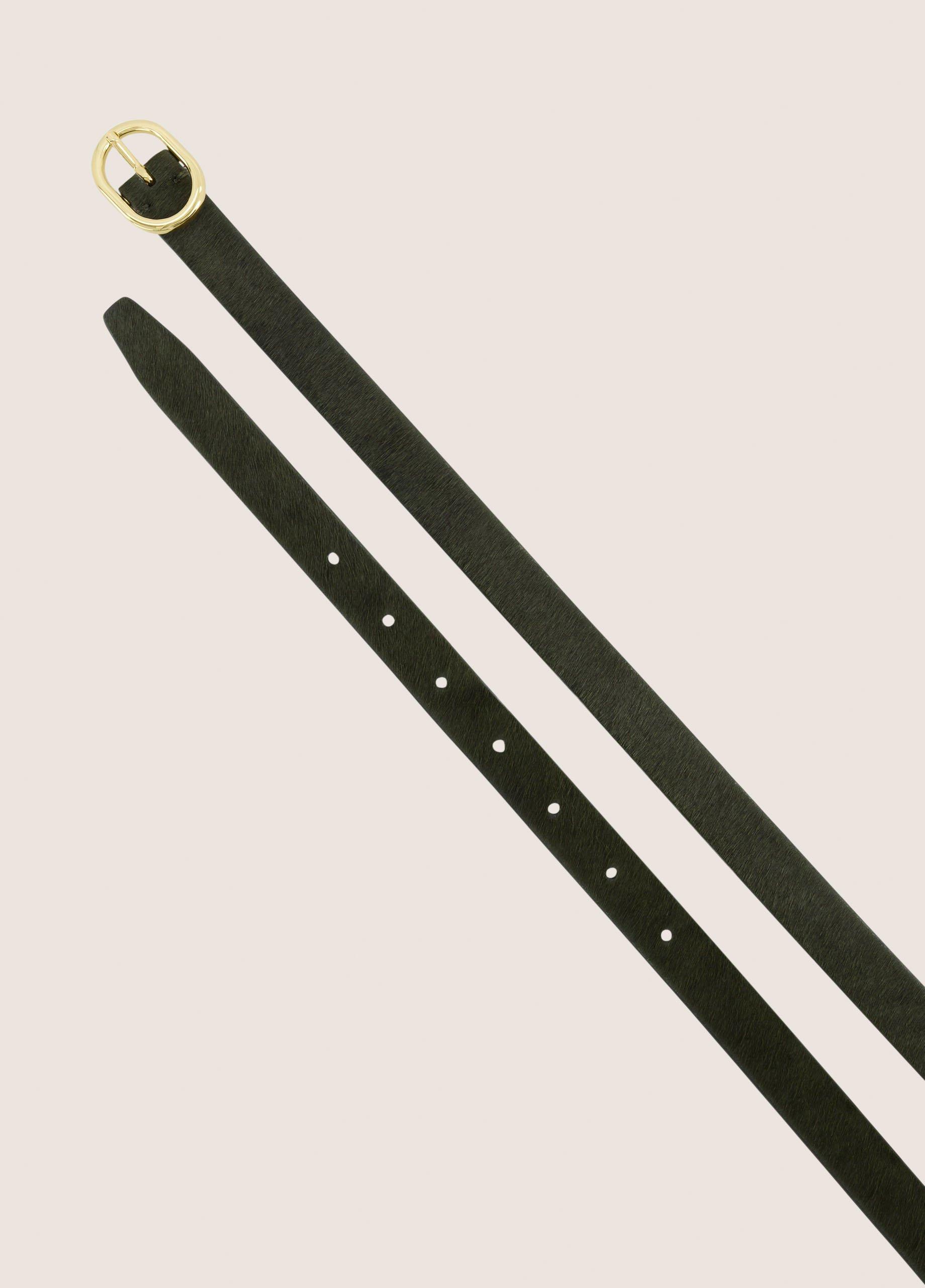 Women's Avery 20mm Calf Hair Belt image number 2