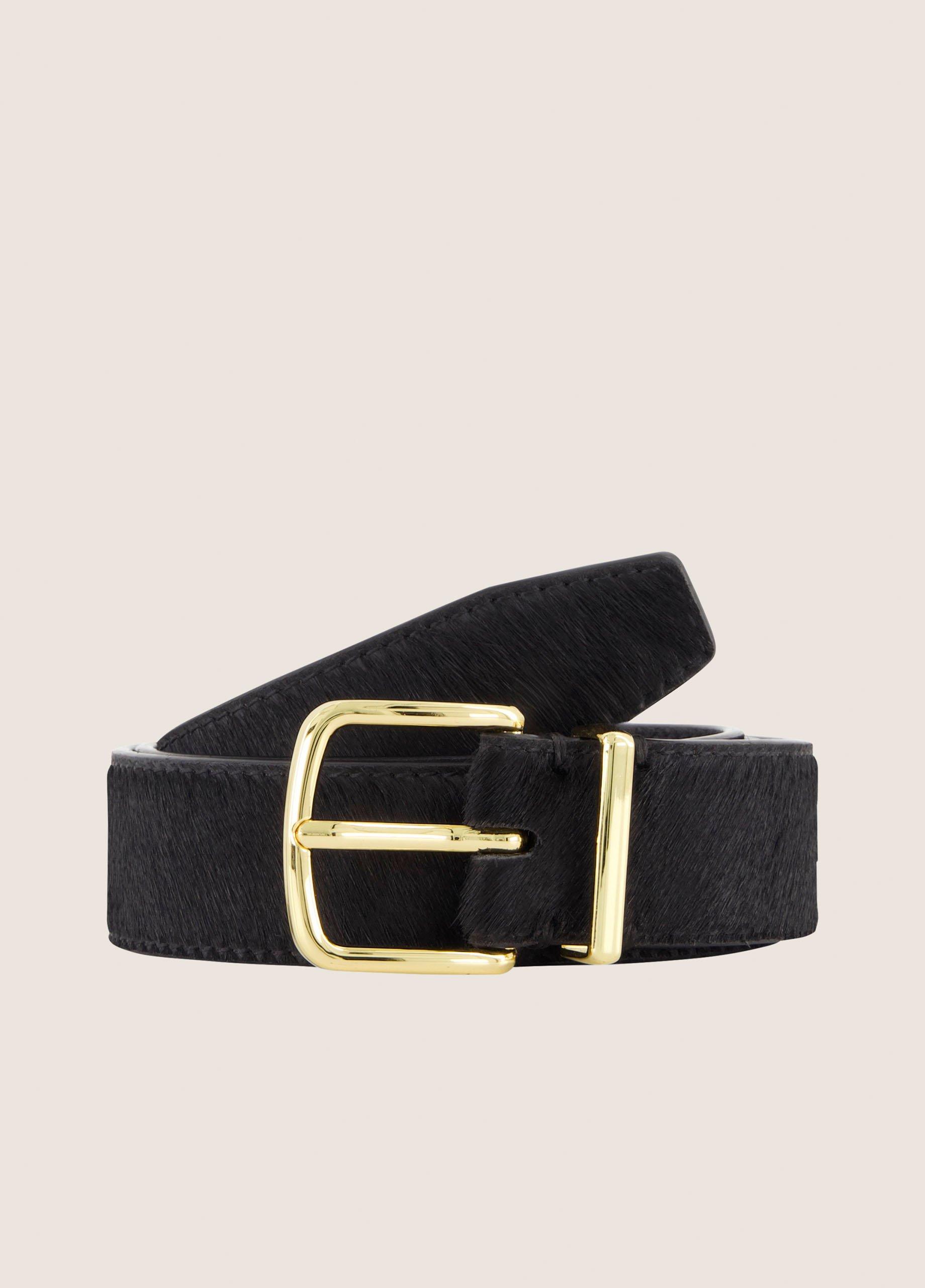 Women's Kaia 32mm Calf Hair Metal-Loop Belt image number 0