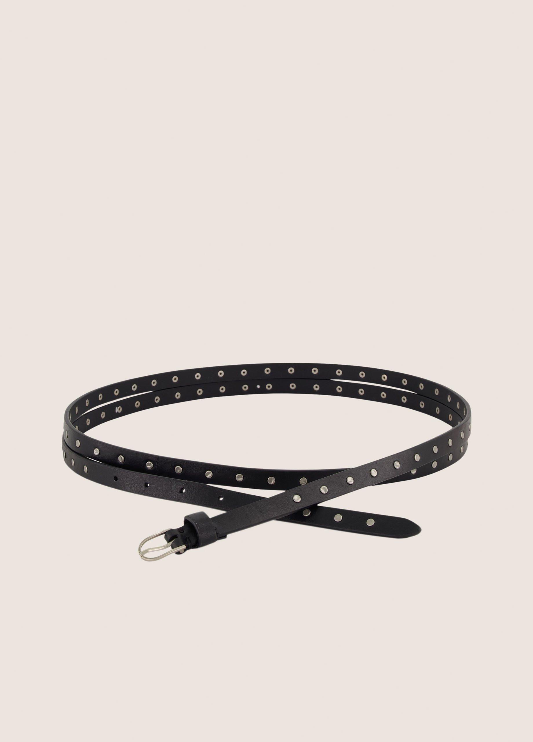 Women's Dana 14mm Studded Double-Wrap Leather Belt image number 1