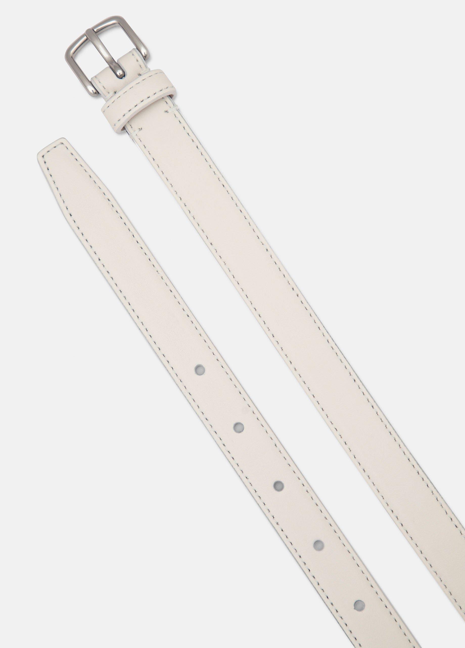 Women&rsquo;s 20mm Stitched Leather Belt image number 2