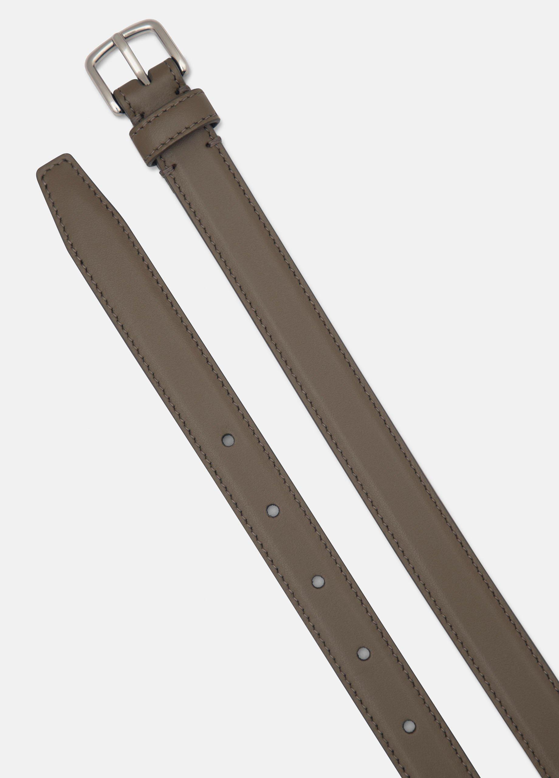 Women&rsquo;s 20mm Stitched Leather Belt image number 2