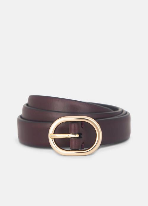 Women's 20mm Spazzolato Leather Belt