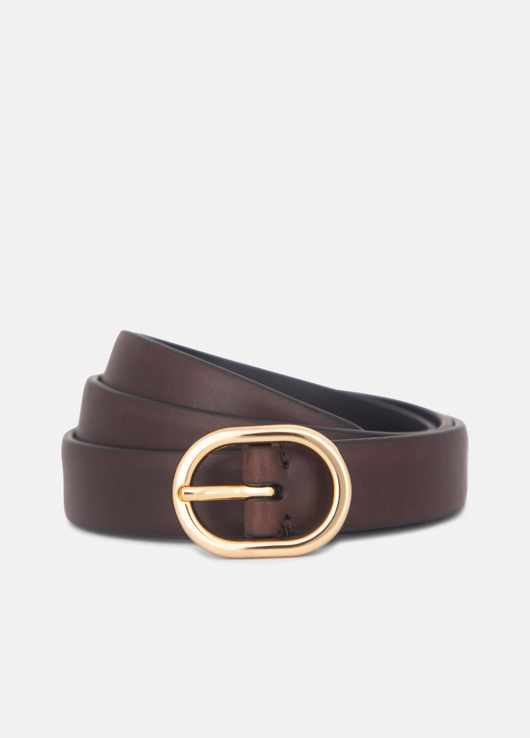 Women's 20mm Spazzolato Leather Belt image number 0