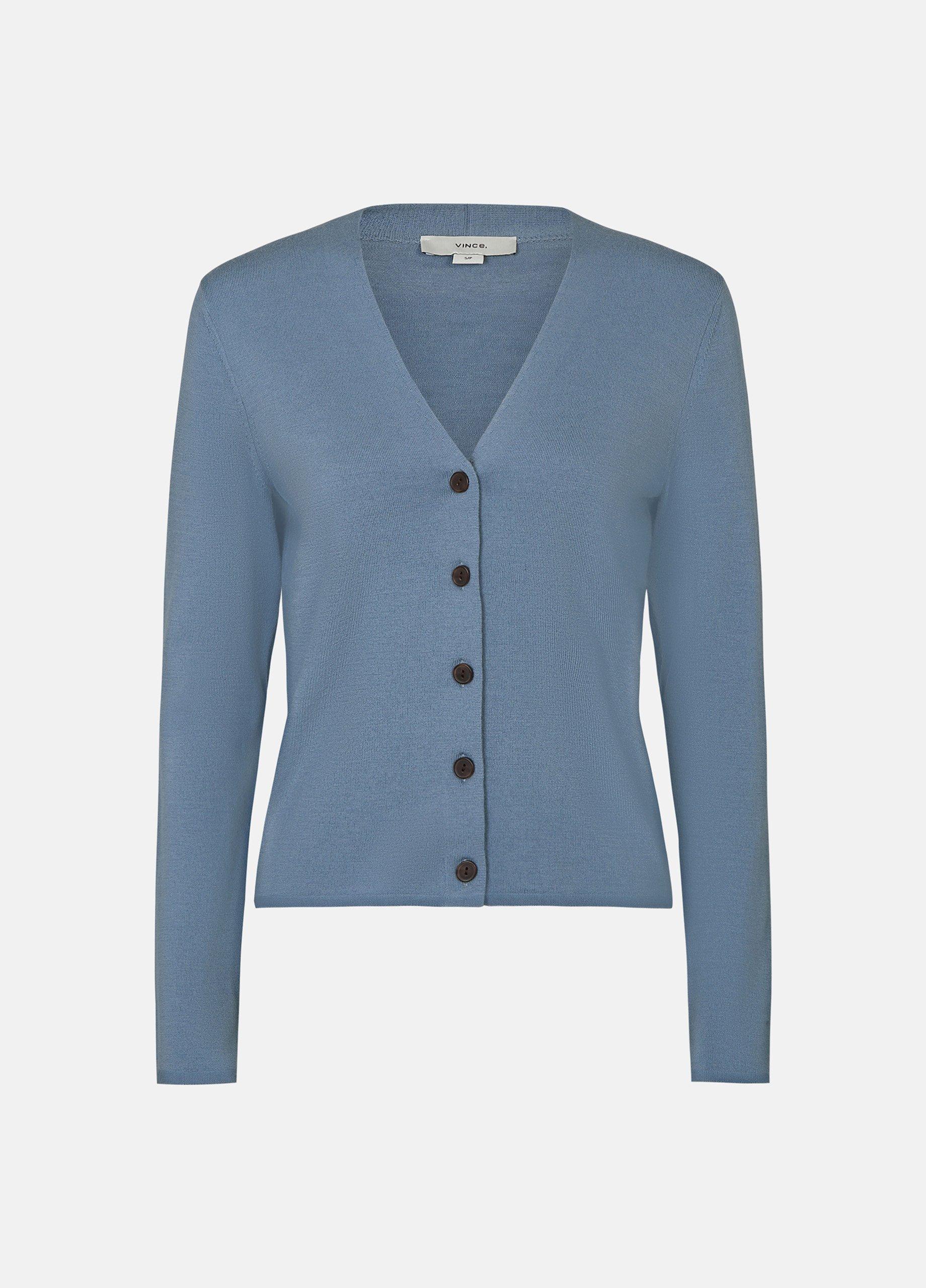 Wool-Blend Slim Cardigan image number 0