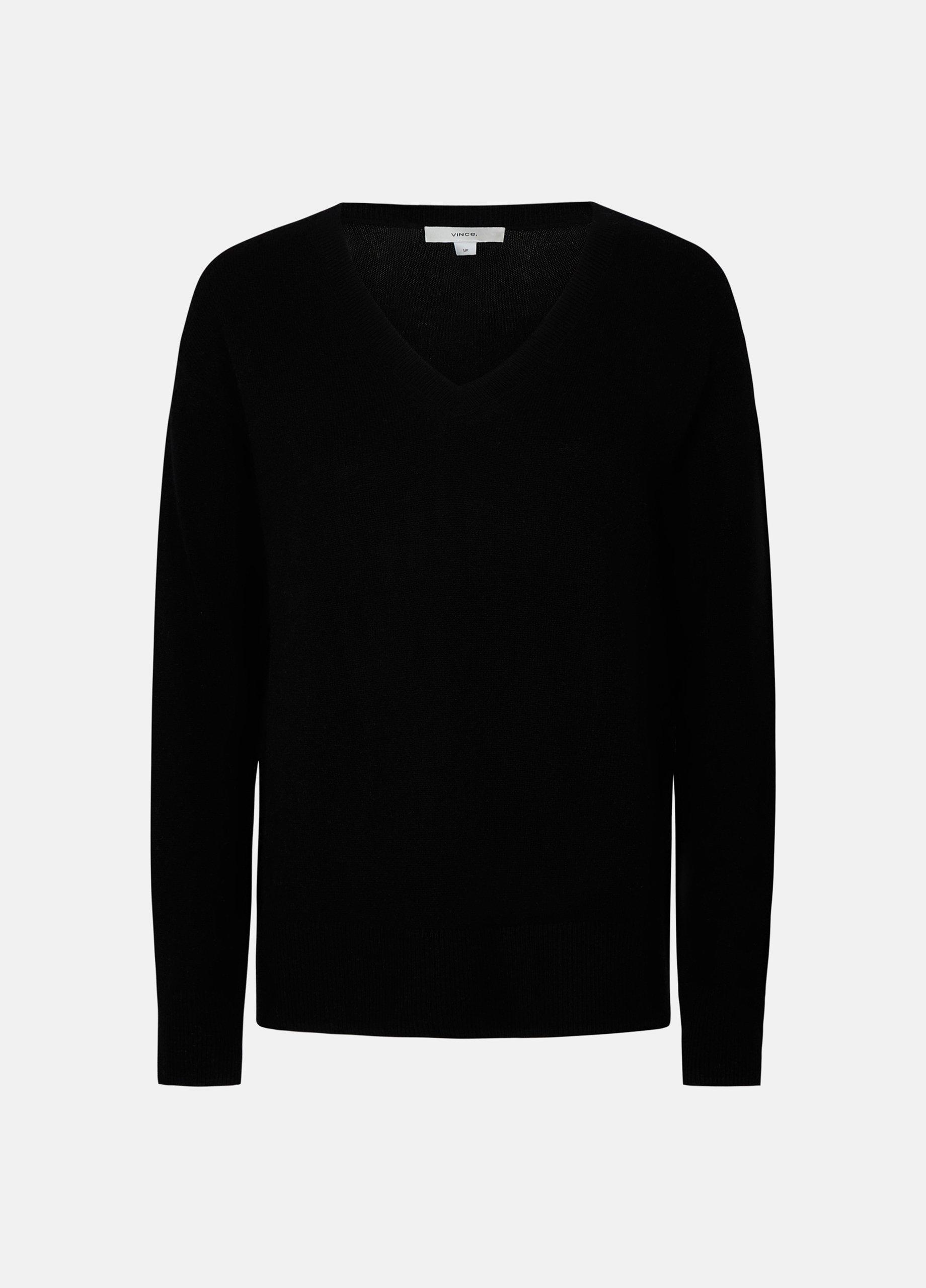 Wool-Cashmere Boxy V-Neck Sweater image number 0