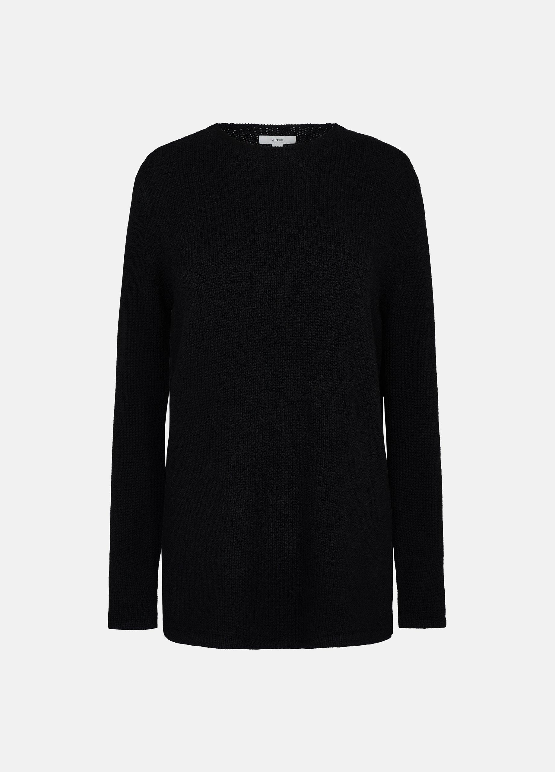 Clean Wool-Cashmere Tunic Sweater image number 0