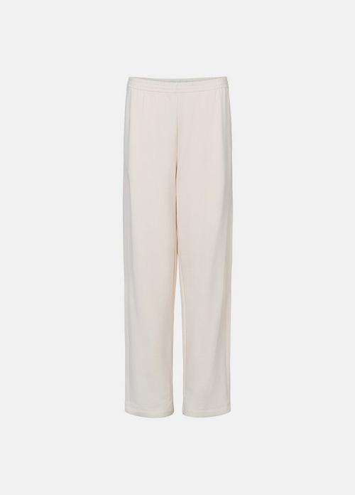 Cotton Wide-Leg Pant