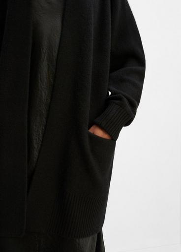 Cashmere Open-Front Cardigan image number 1