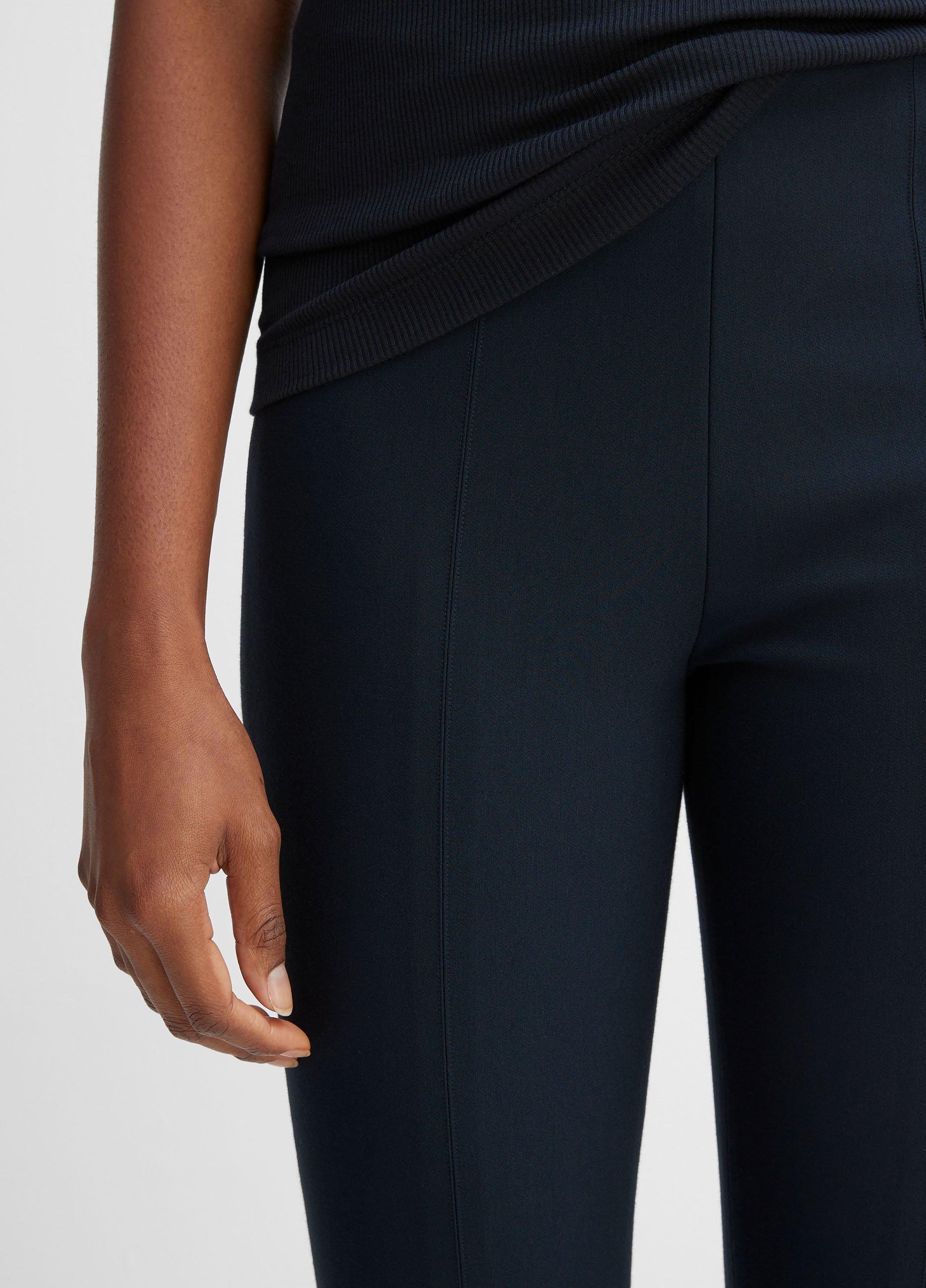 VINCE Stitch Front Seam Ponte Leggings