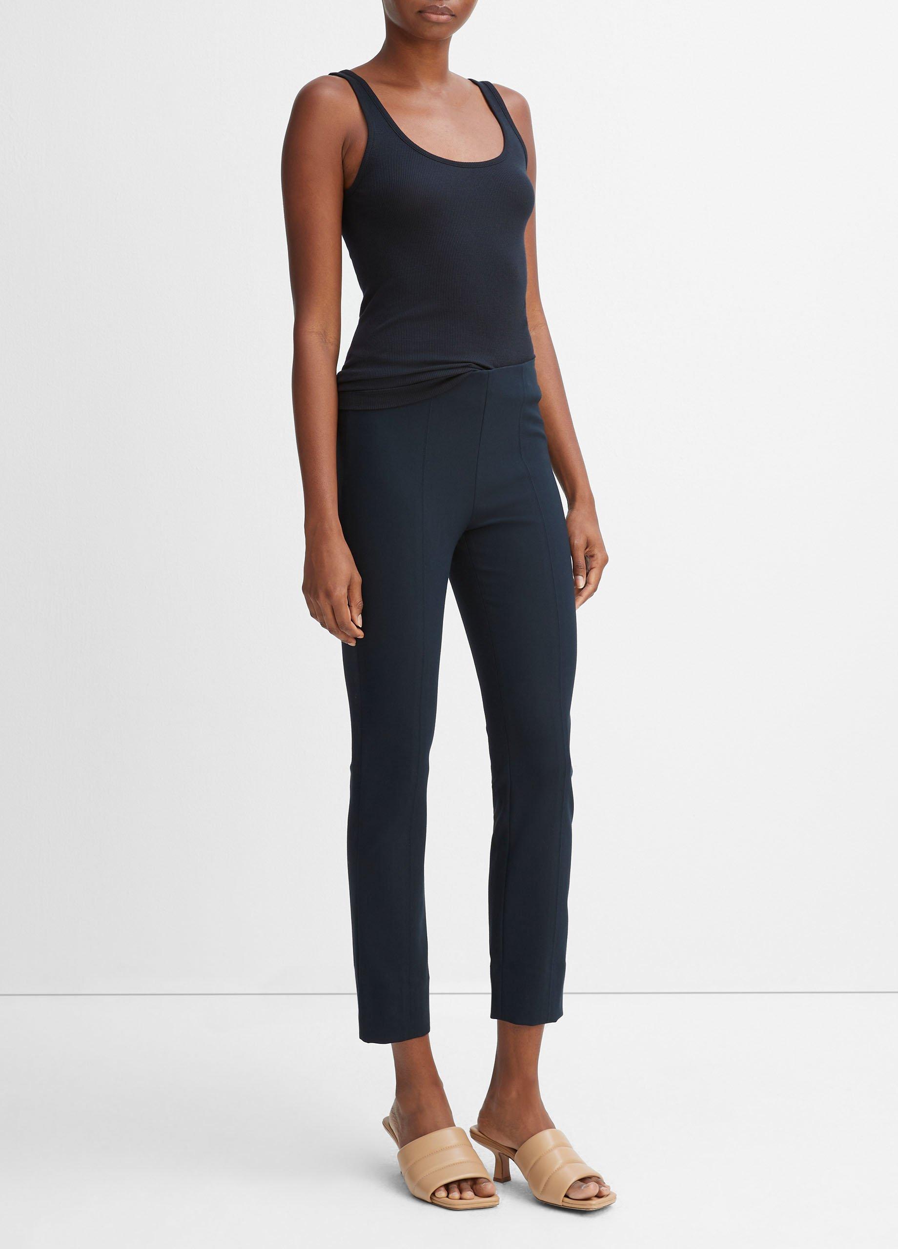 Vince, Stitch Front Seam Legging in Tapenade