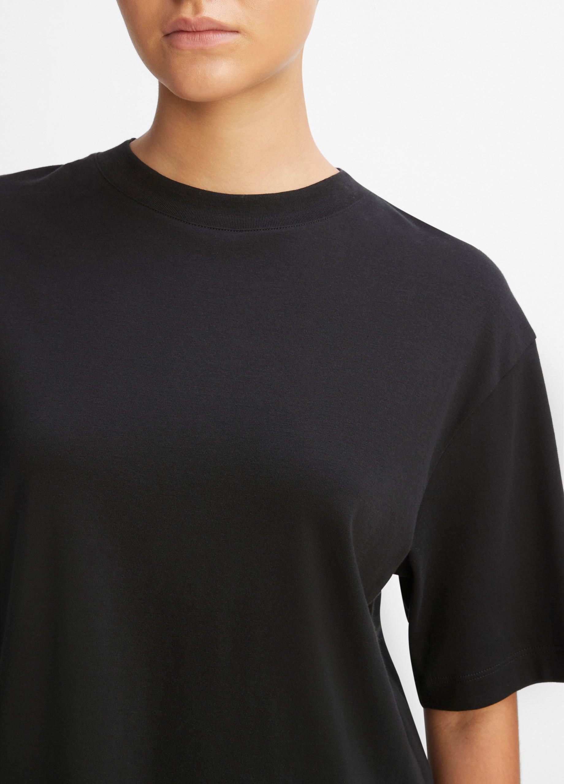 Wide-Sleeve Crop T-Shirt in Shirts & Tees | Vince