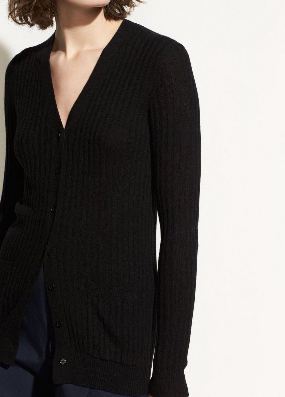 Vince Ribbed Cardigan 