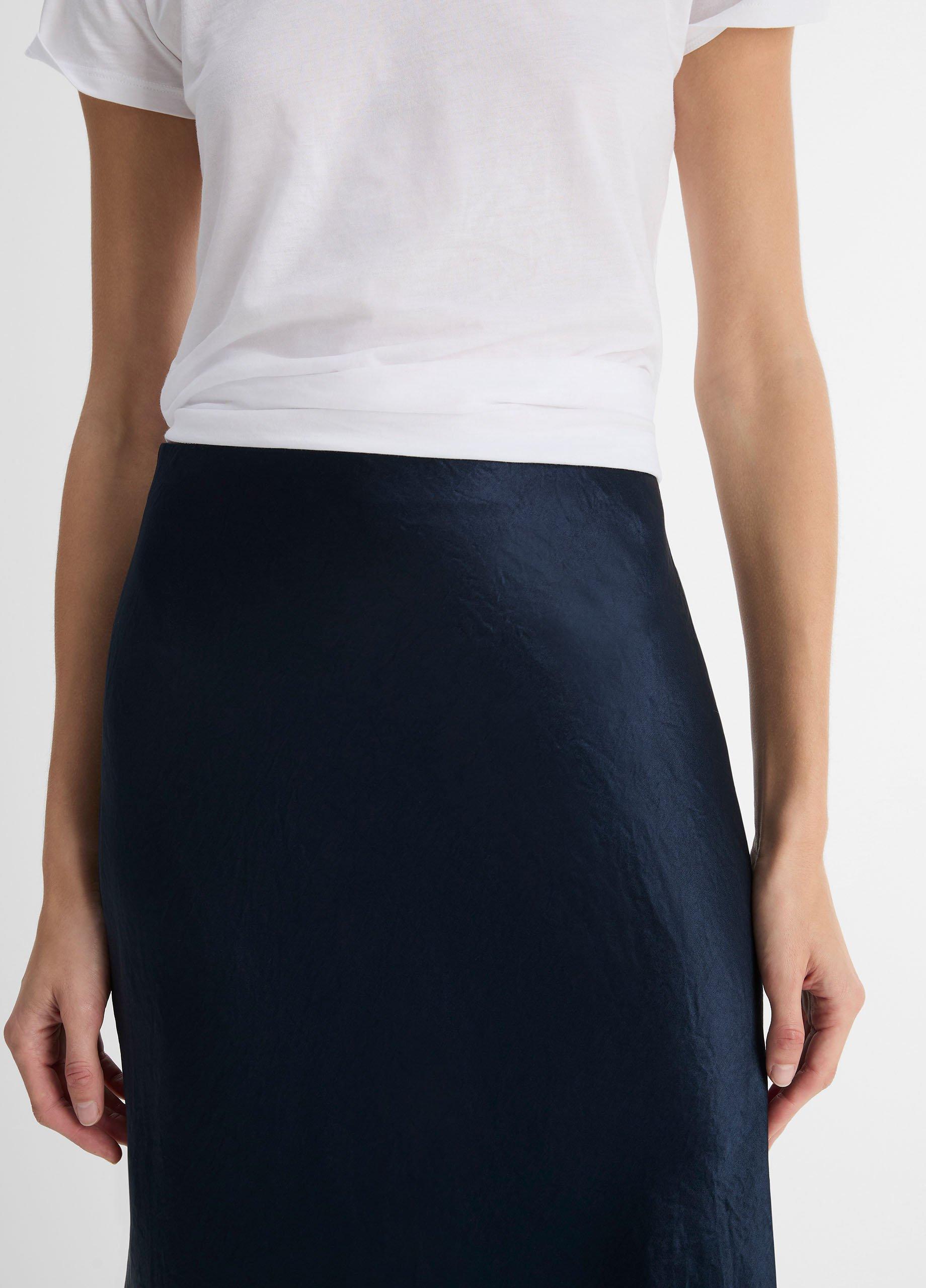 Satin Slip Skirt in Skirts | Vince