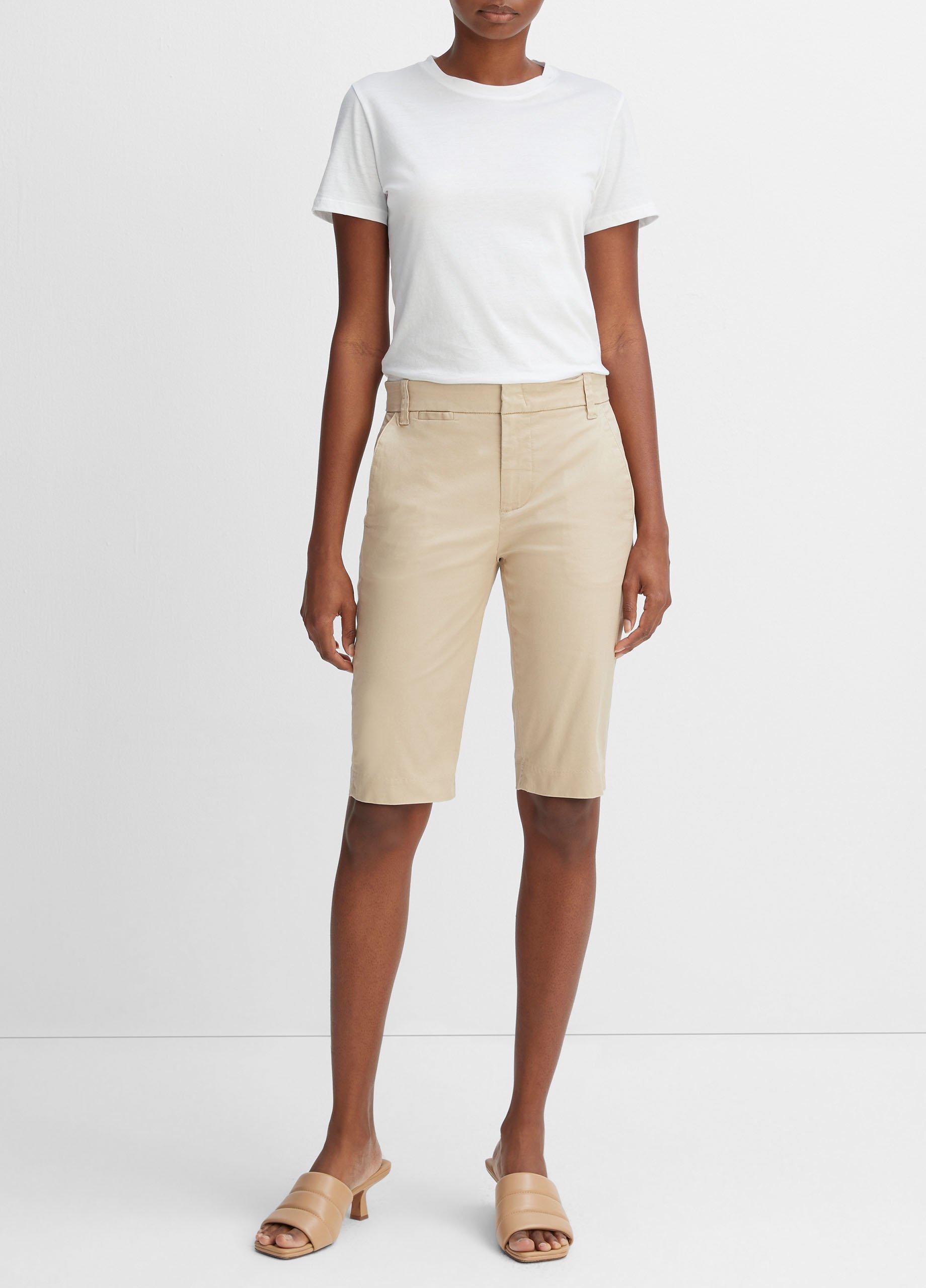 빈스 Vince Coin Pocket Bermuda Short,LATTE