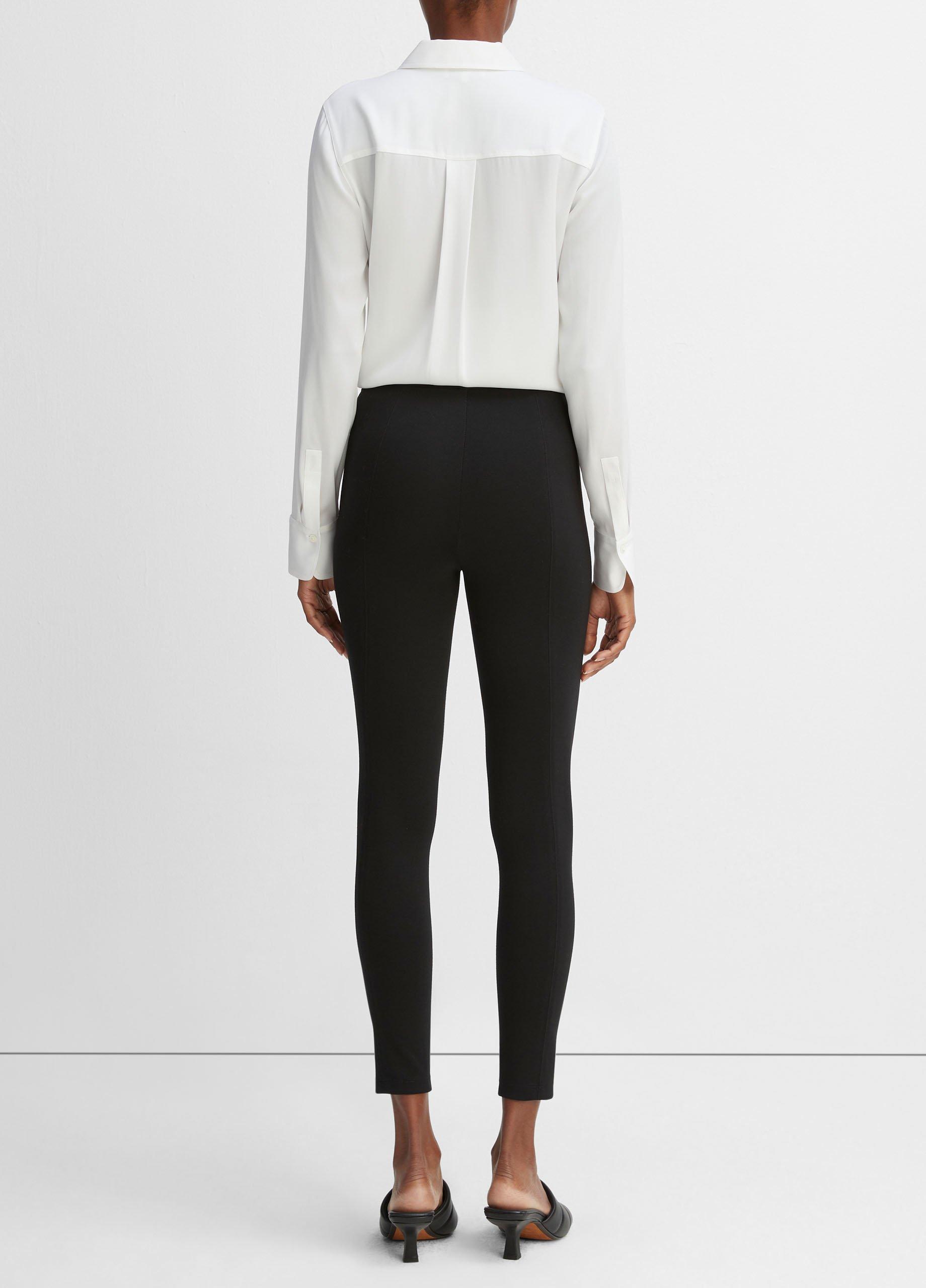 Vince Extended, Stitch Front Seam Legging in Dark Piero Blue