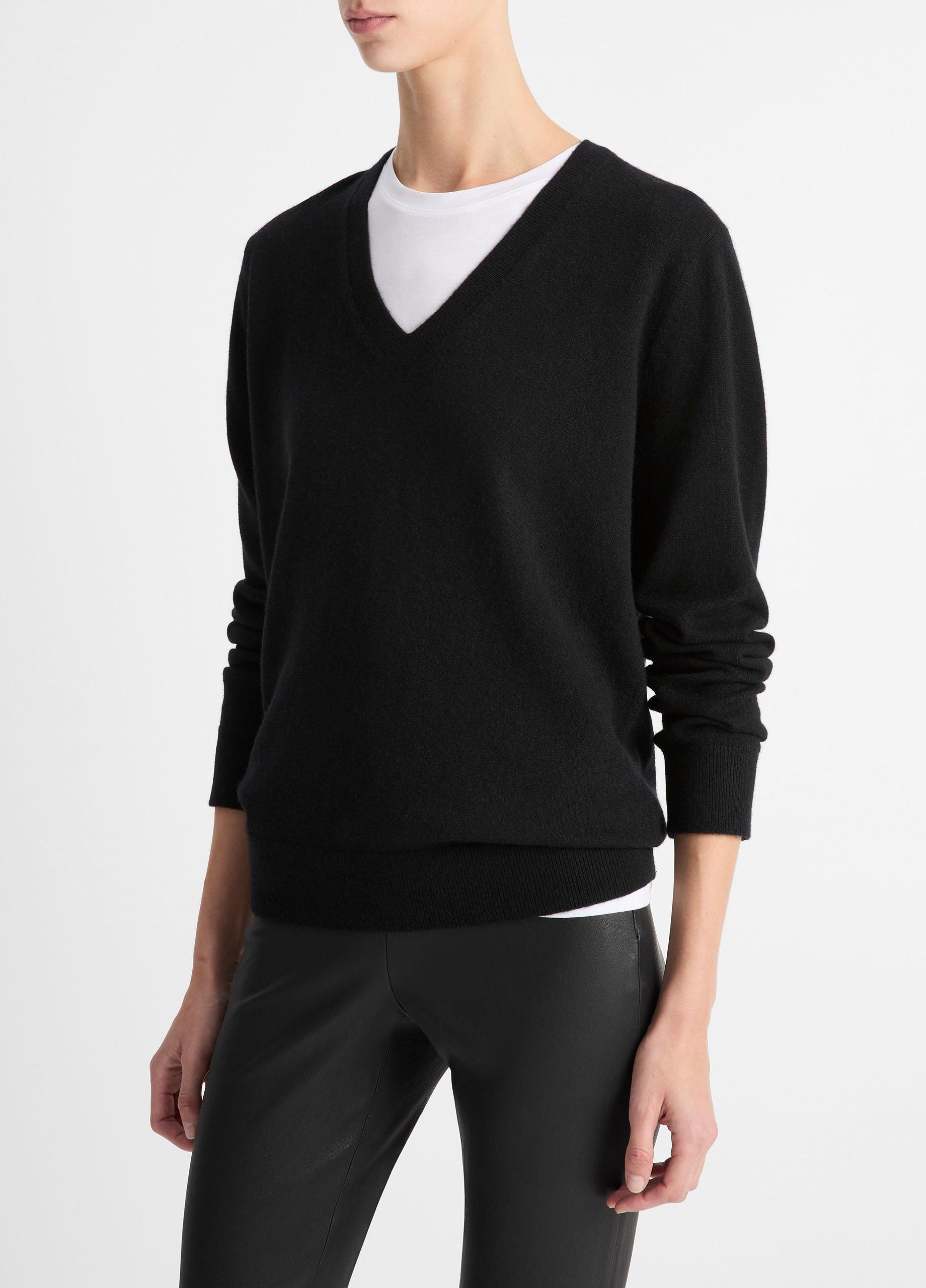 Cashmere Weekend V-Neck Sweater image number 2