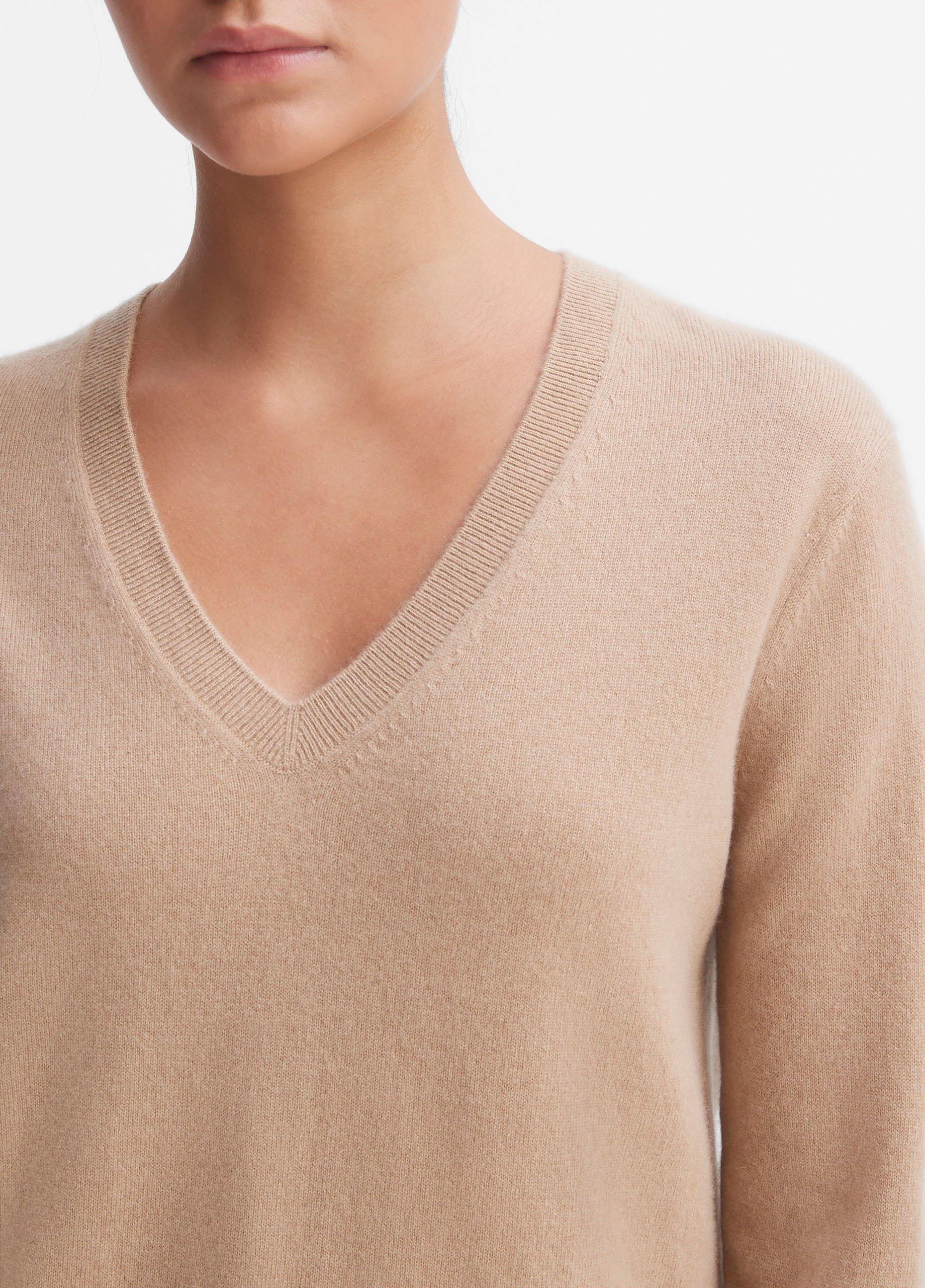 Vince cashmere v sale neck sweater