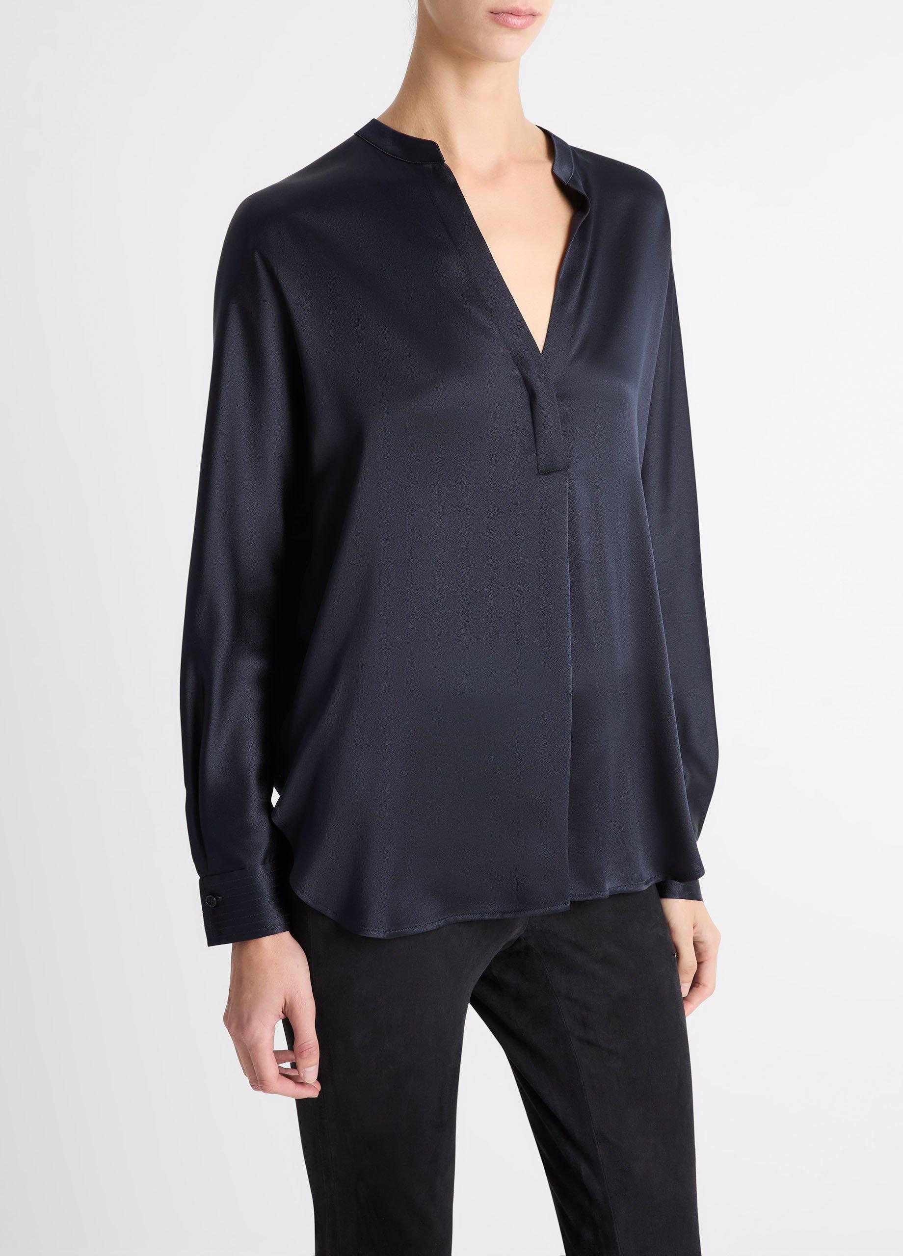 Vince satin sale top