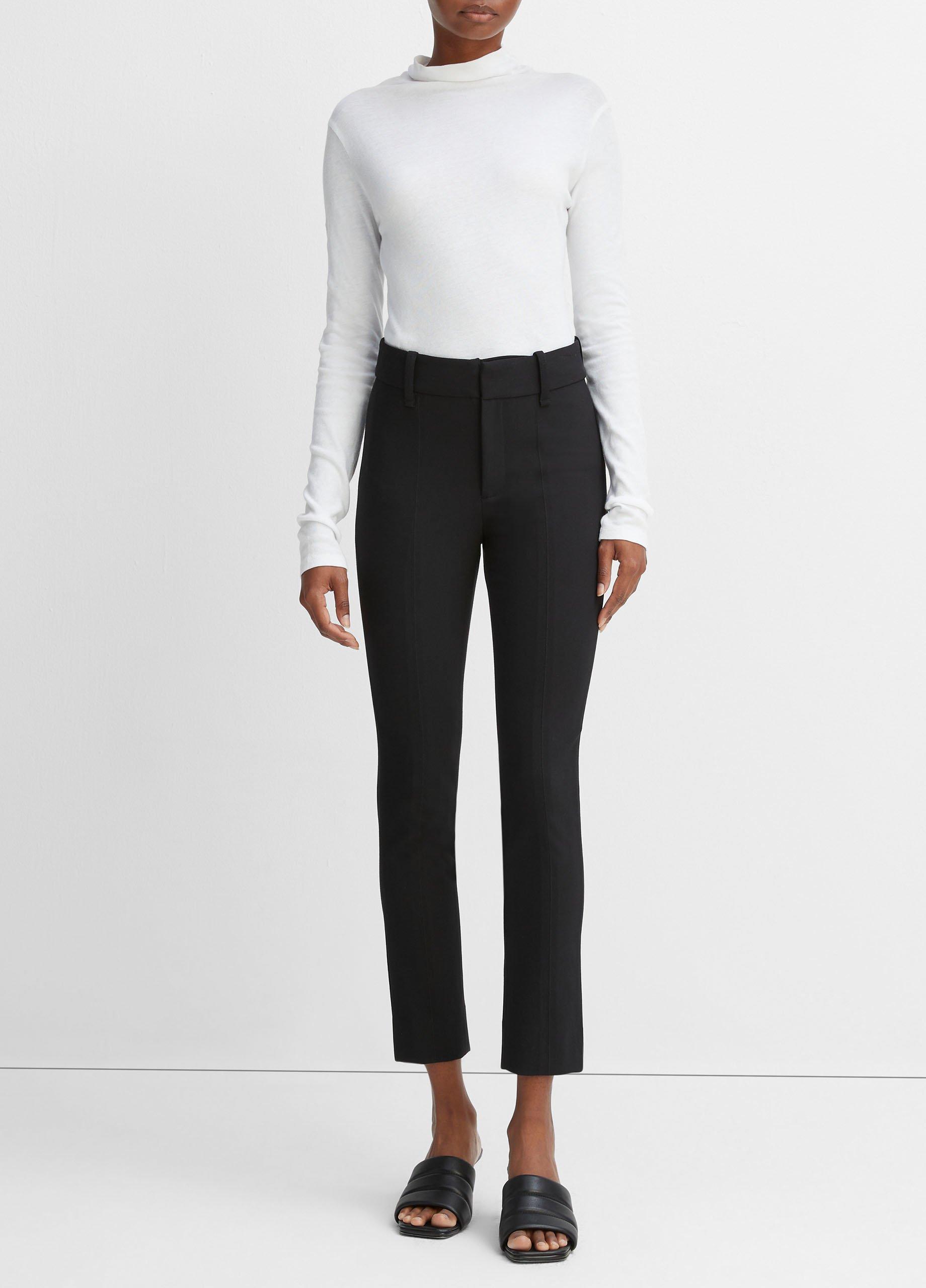 High Rise Cigarette Pant in Trousers