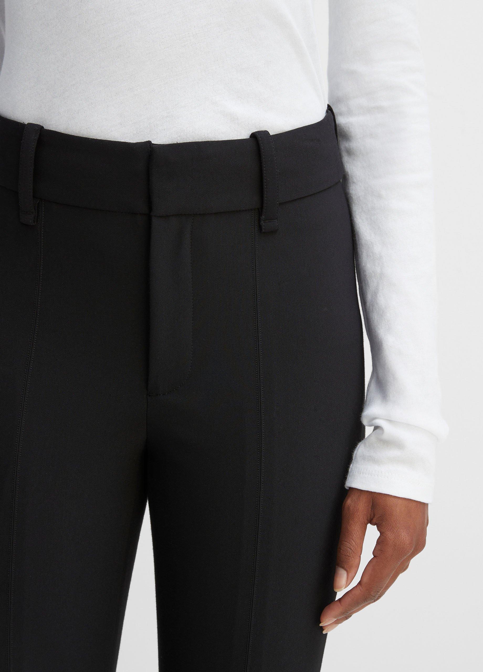 High Rise Cigarette Pant in Trousers