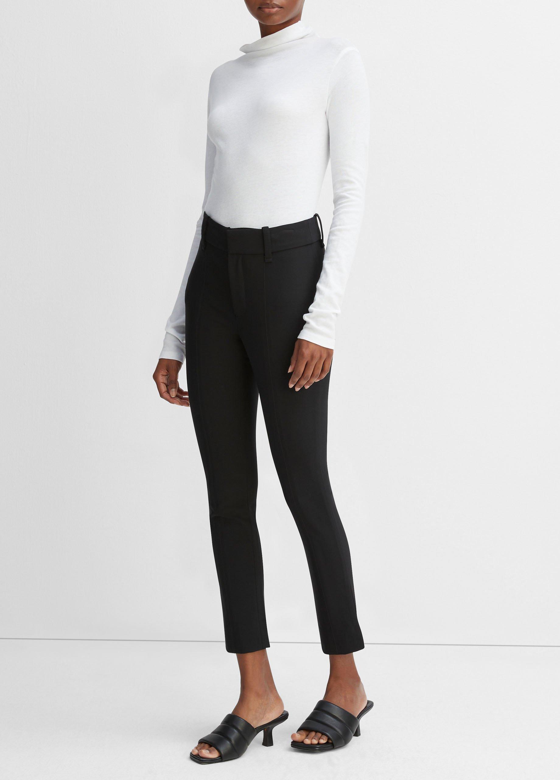 High Rise Cigarette Pant in Trousers