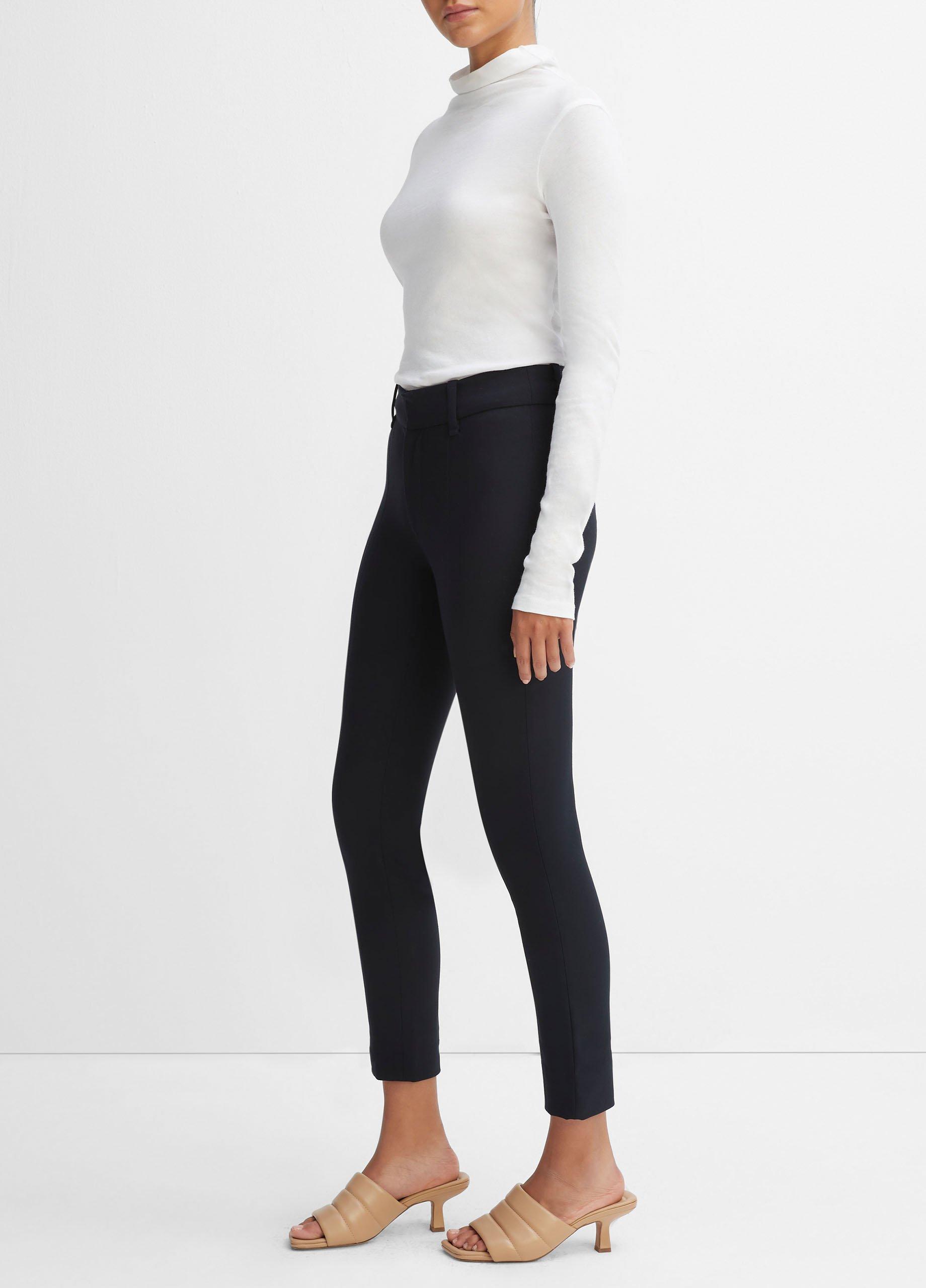 High Rise Cigarette Pant in Trousers