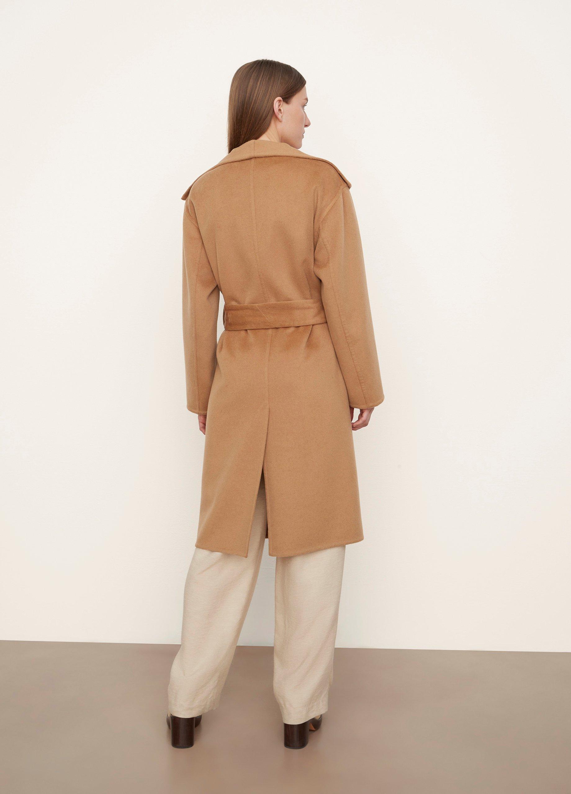 Vince, Belted Drape Jacket in Sun Khaki