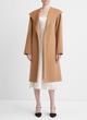 Wool and Cashmere Belted Drape-Neck Coat image number 0