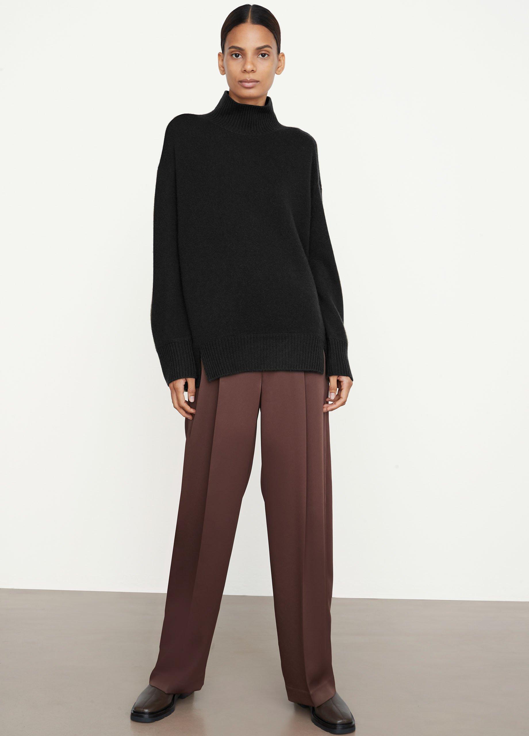 Vince oversized hotsell turtleneck cashmere sweater