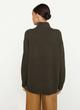 Cashmere Side-Slit Turtleneck Sweater image number 3