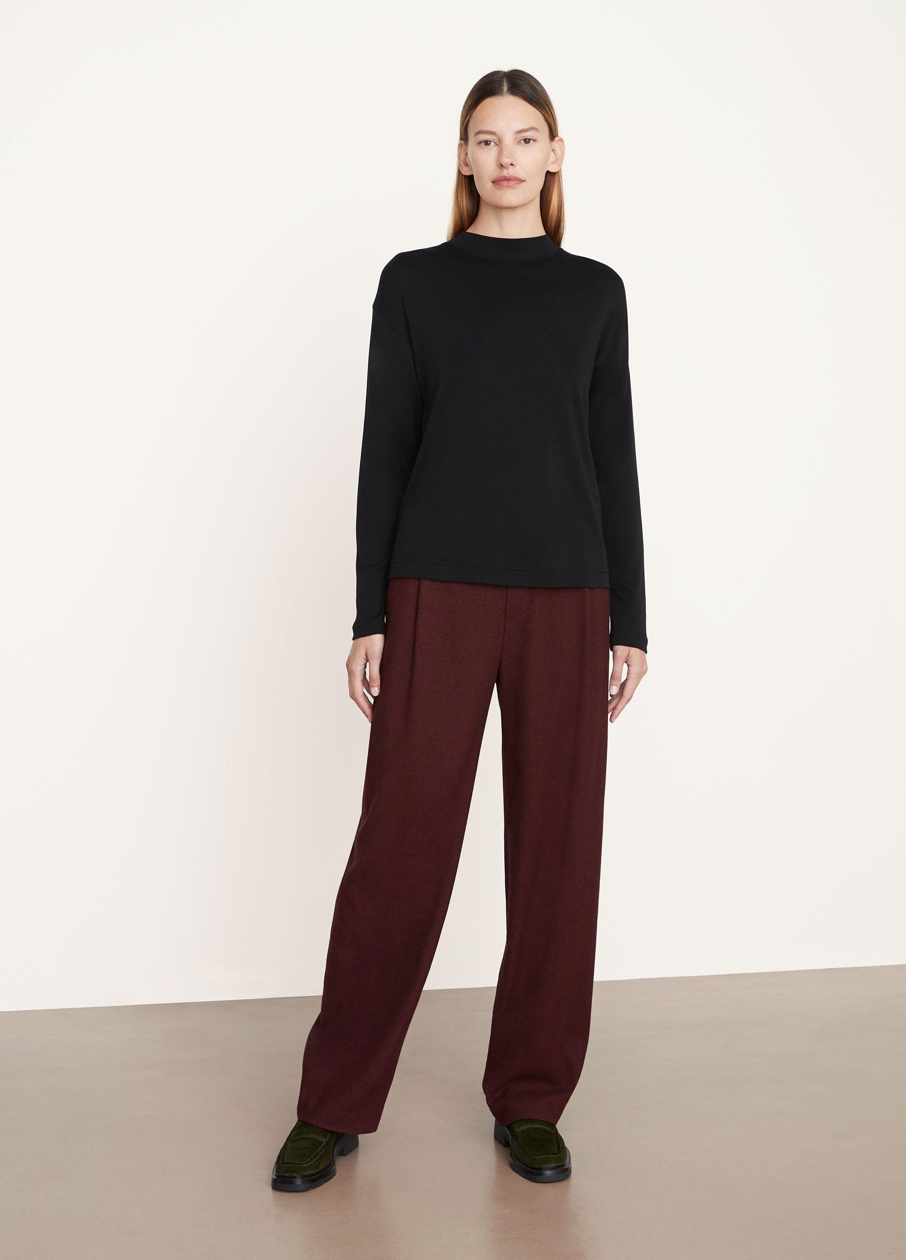 ゴルフィッカーズ　Mock Neck Wide Shirts Black　XL ゴルフィッカーズ/Mock Neck Wide Shirts -Black-
