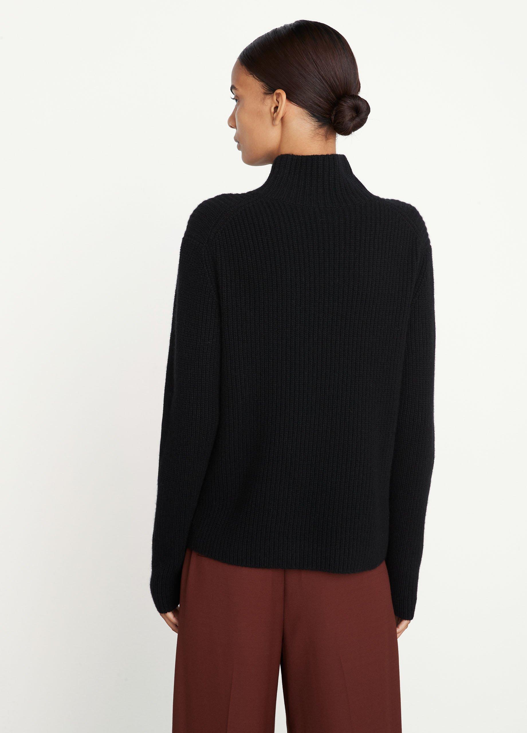 Cashmere Shaker Rib Turtleneck image number 3