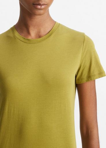 Essential Pima Cotton Crew Neck T-Shirt image number 1