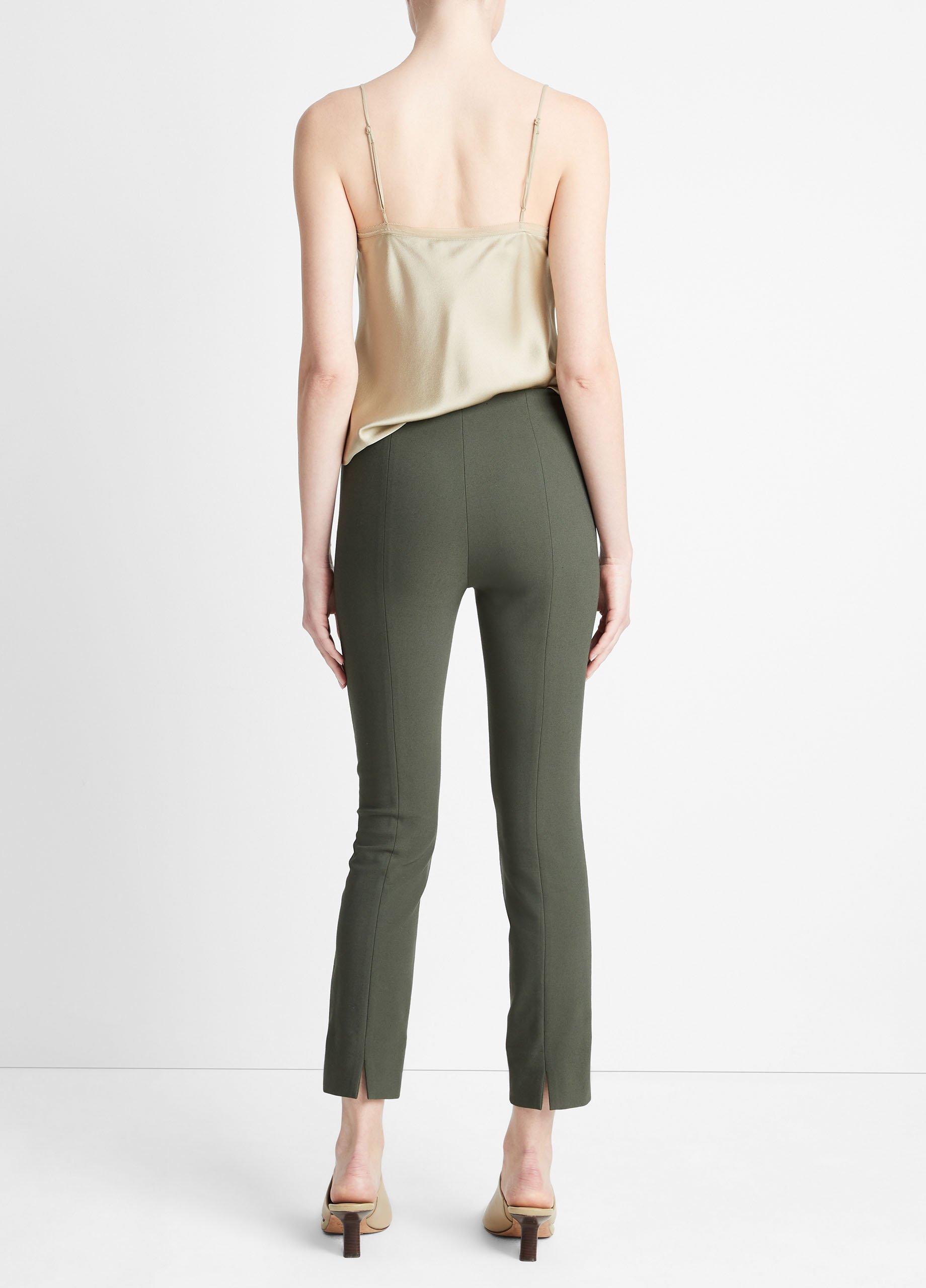 Italian Cotton Blend Stitch Front Seam Legging in Pants Shorts Vince