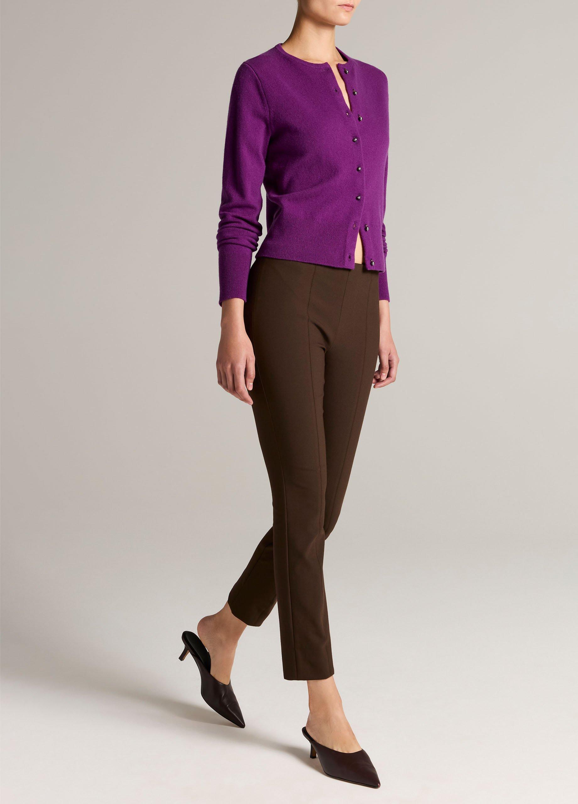 Bobbi High-Rise Stitch-Seam Ponte Legging image number 1