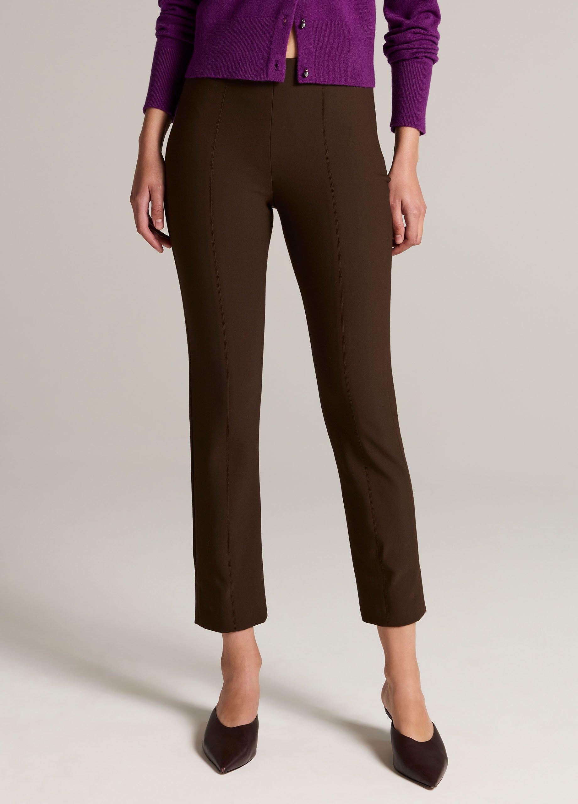 Bobbi High-Rise Stitch-Seam Ponte Legging image number 3