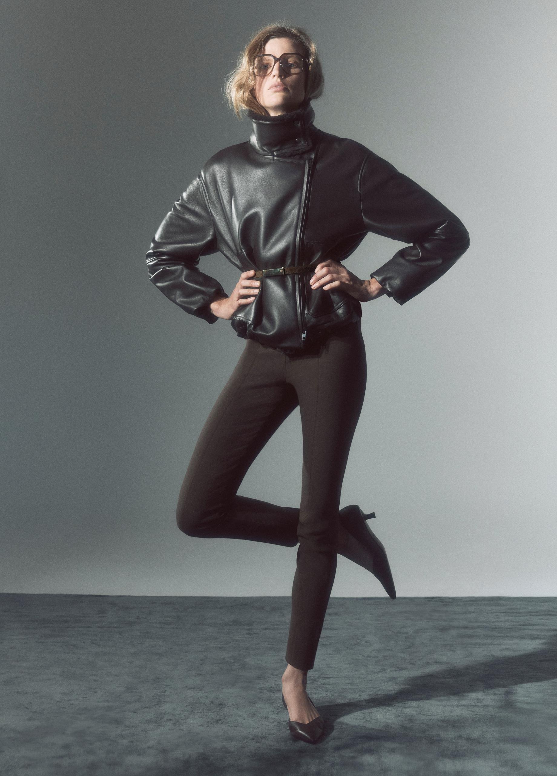 Bobbi High-Rise Stitch-Seam Ponte Legging image number 4